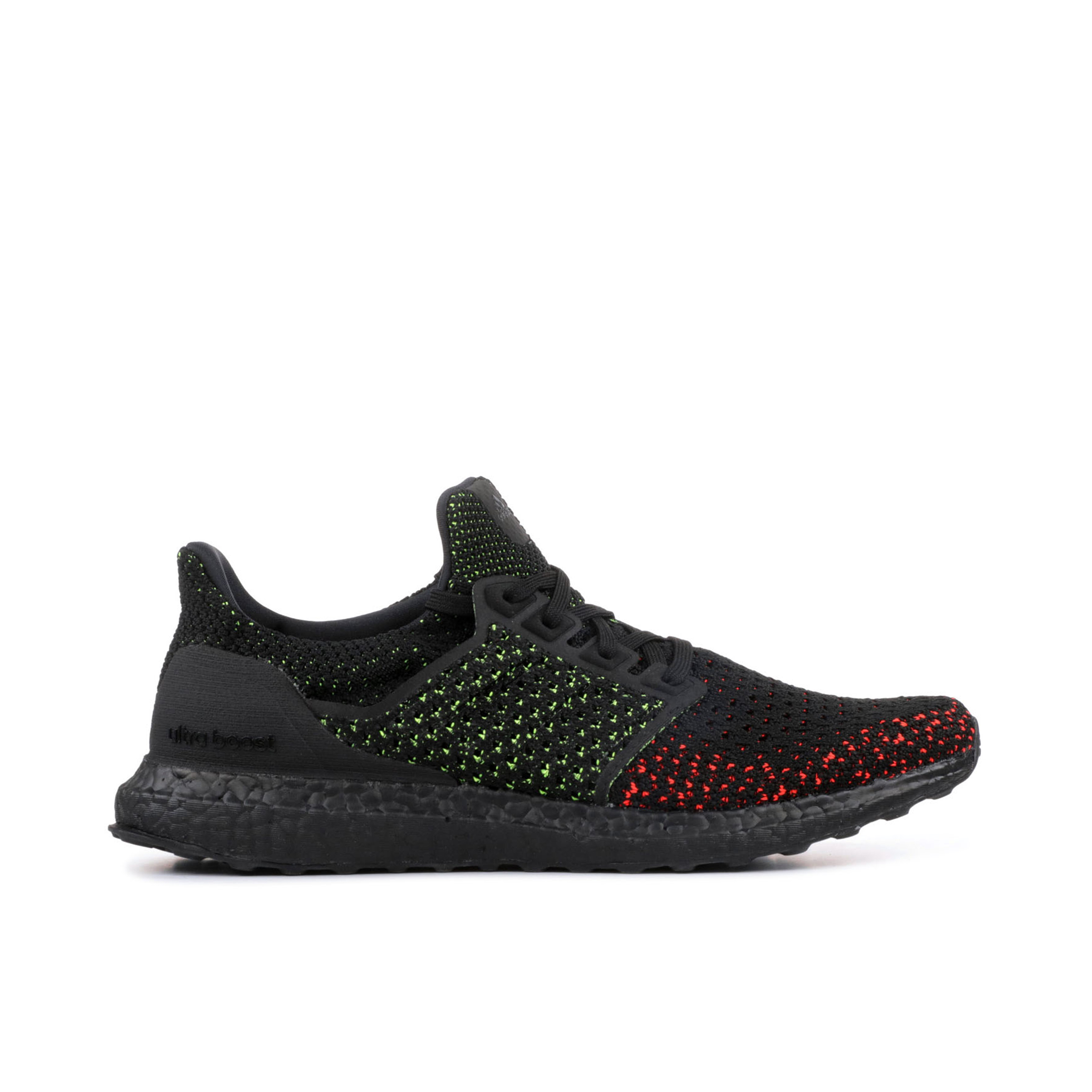 Core Black Solar Red UltraBoost Clima AQ0482 Laced