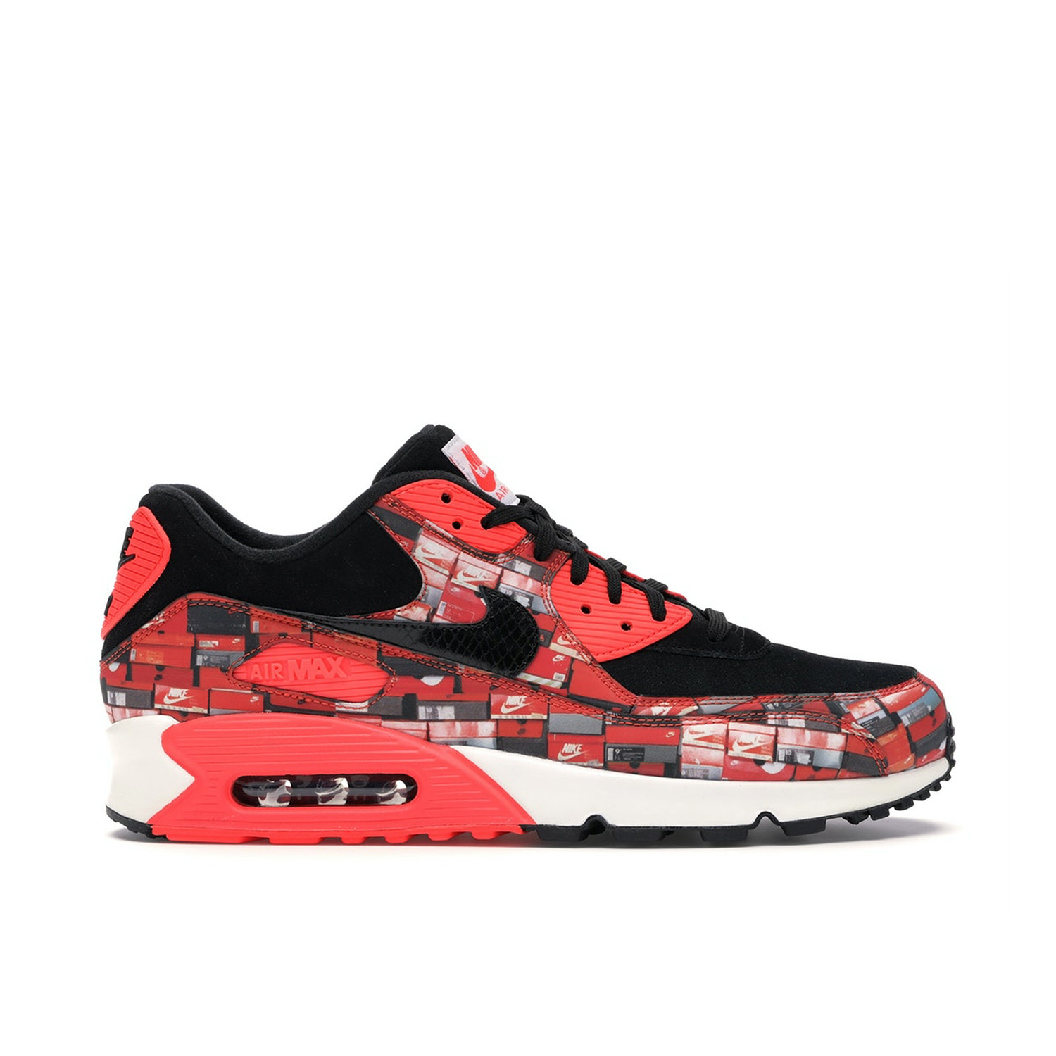 atmos x Nike Air Max 90 We Love Nike AQ0926 001 Laced