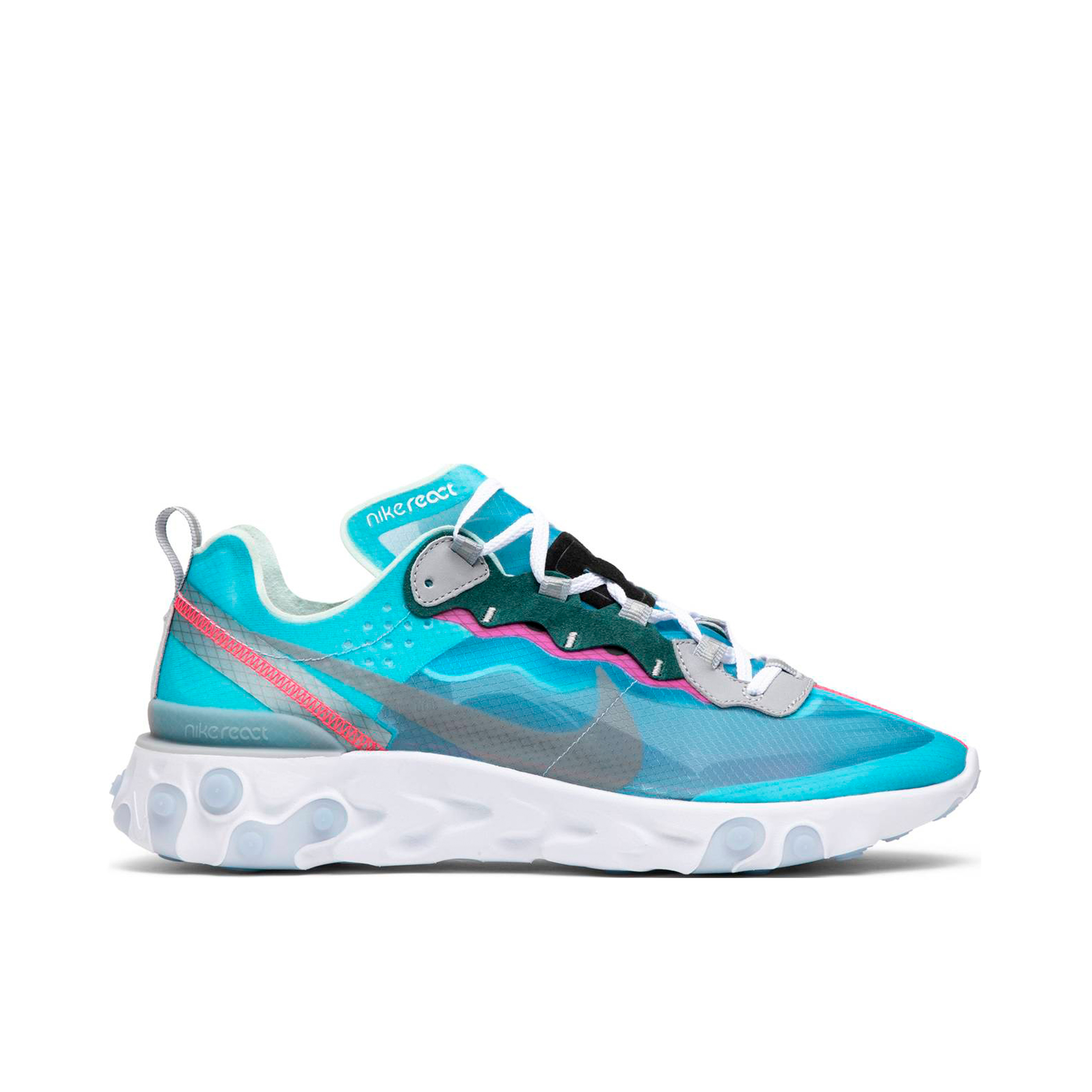 Nike React Element 87 Royal Tint AQ1090 400 Laced