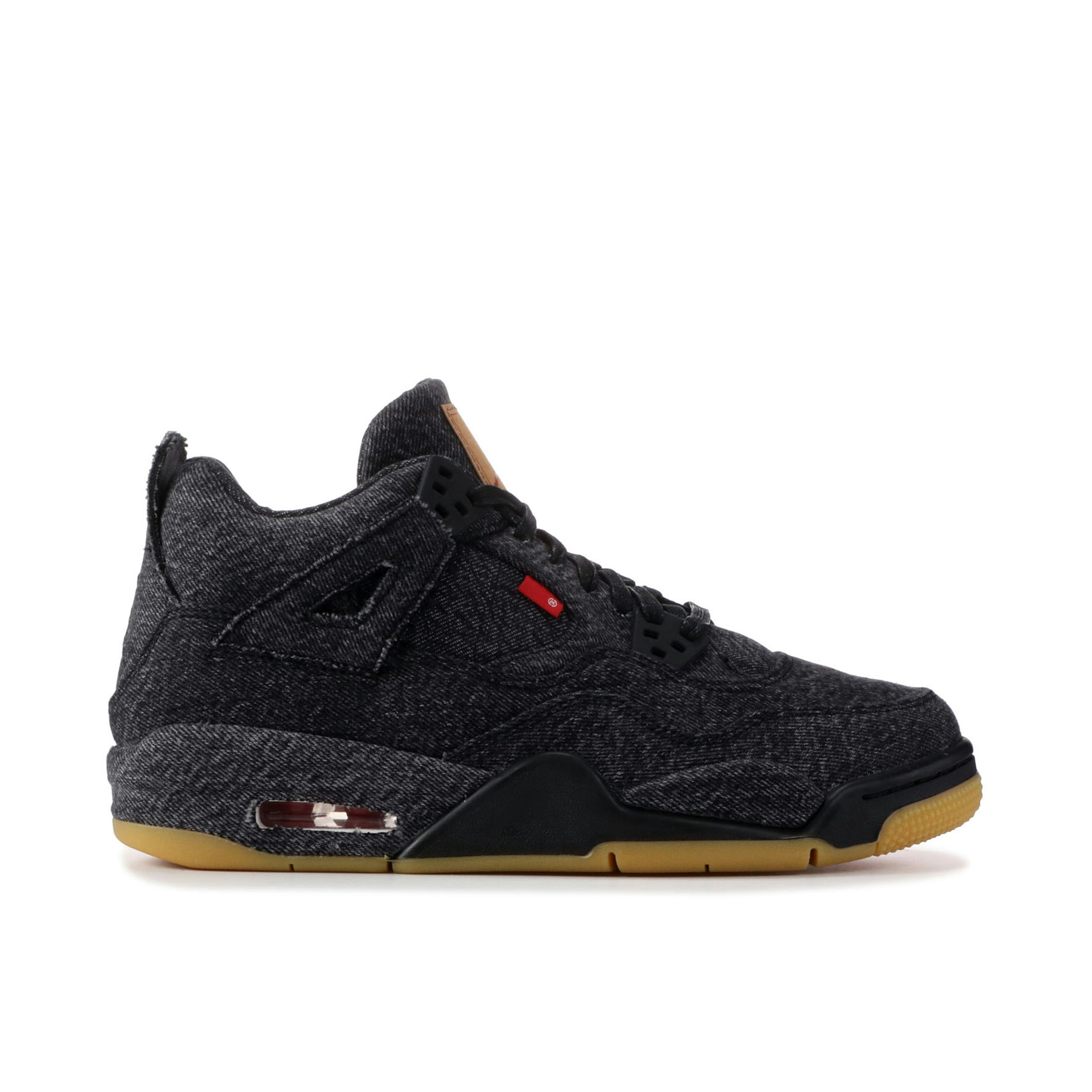 Air Jordan 4 Retro GS Black Denim x Levi's