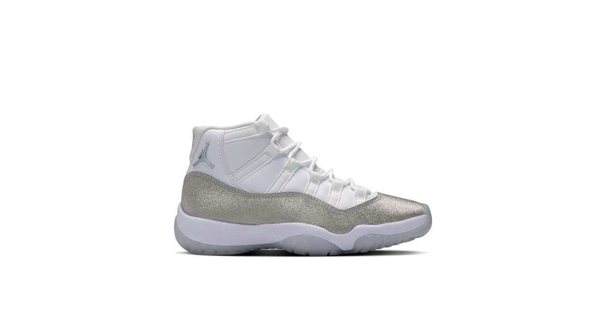 Jordan Brand Air Jordan 11 Retro Glitter Metallic Silver Air