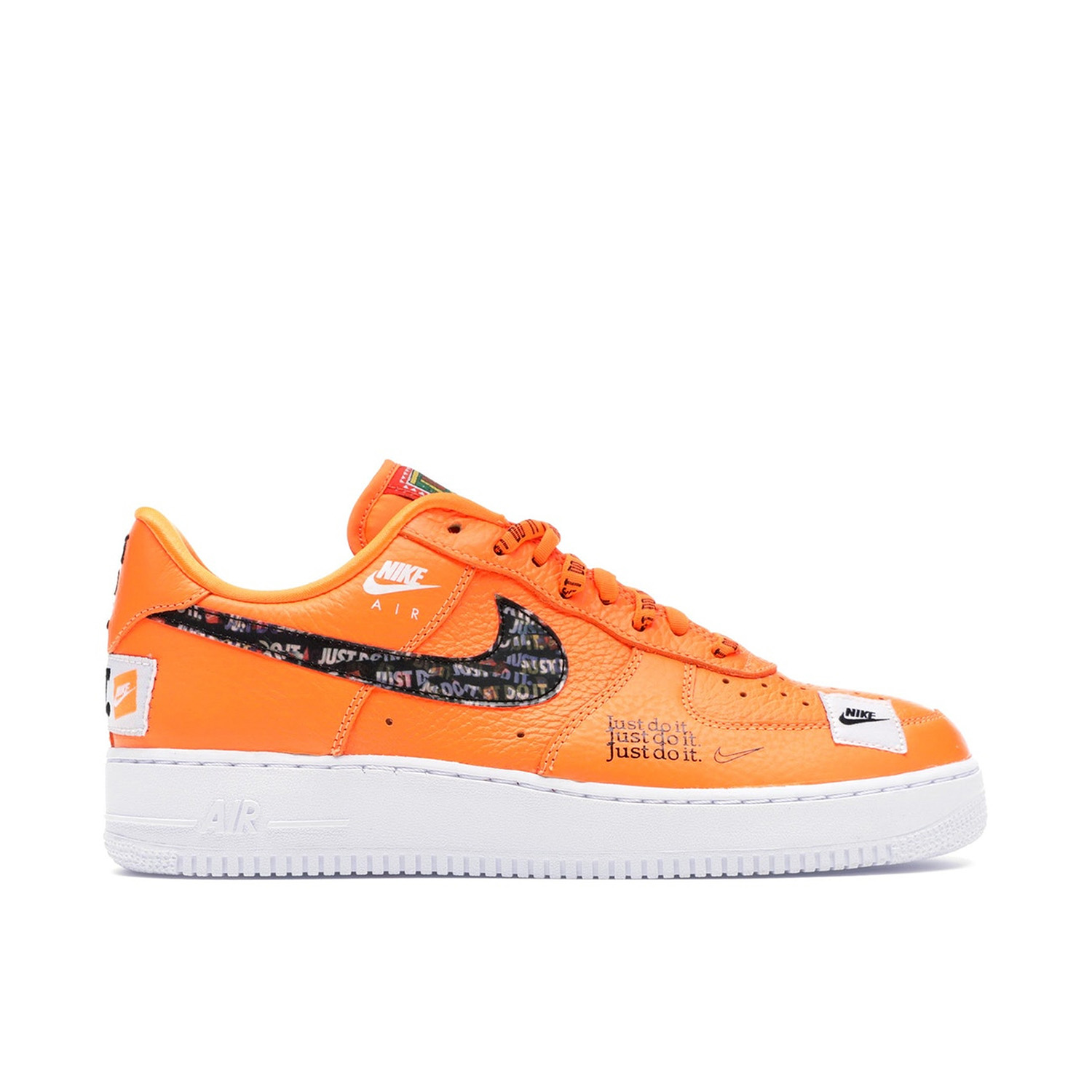 Nike Air Force 1 Low Just Do It Orange AR7719 800 Laced