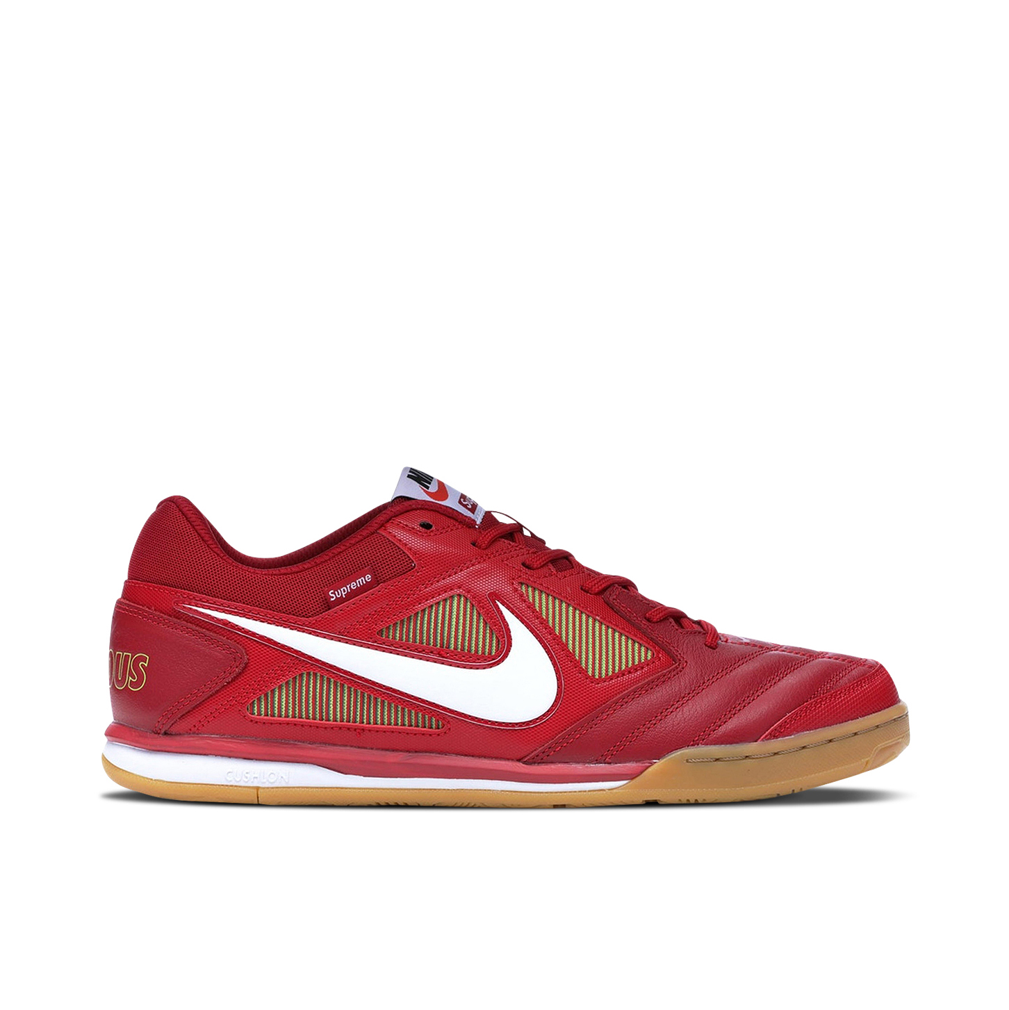 Nike SB Gato Supreme Red AR9821 600 Laced