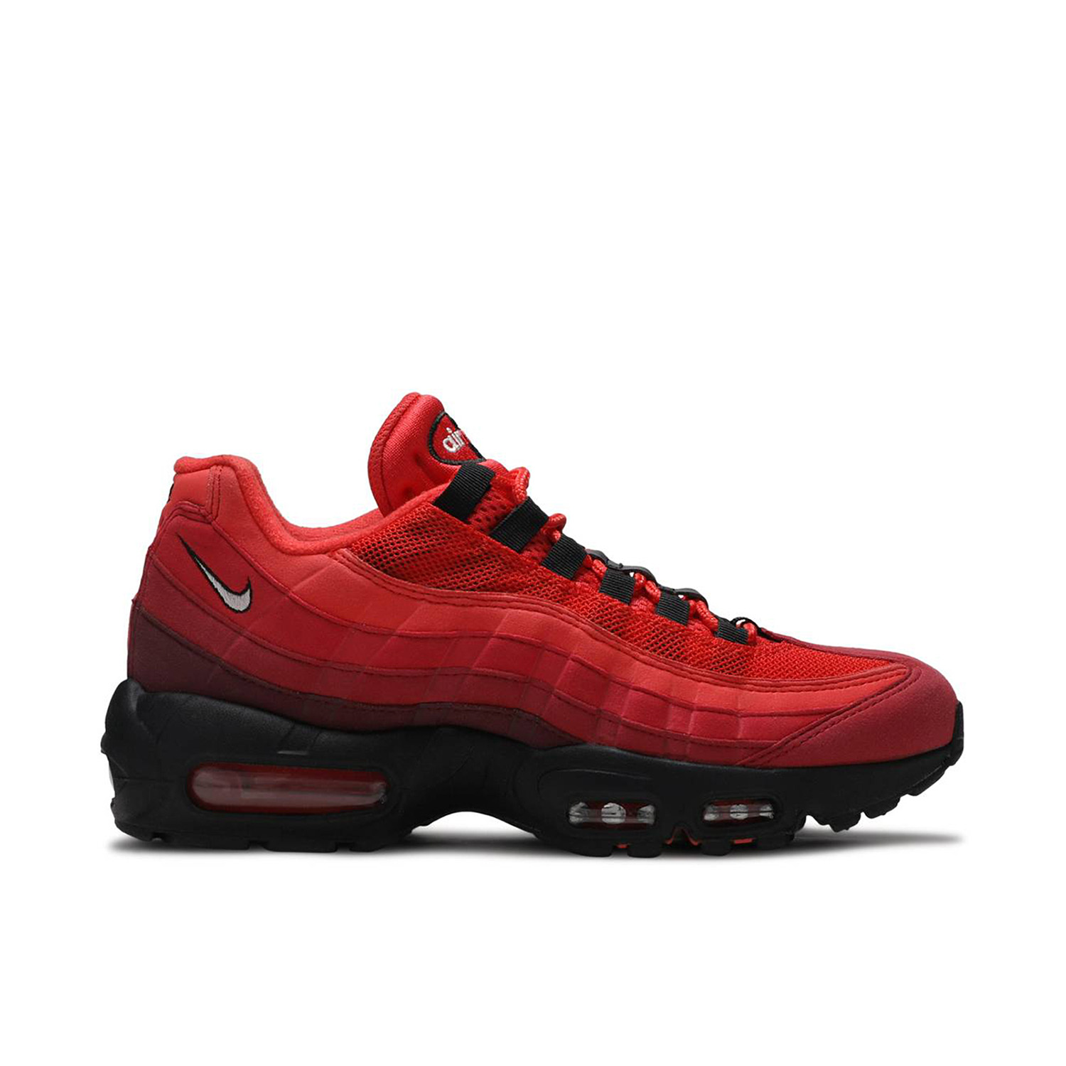 Mens nike air max 95 red best sale