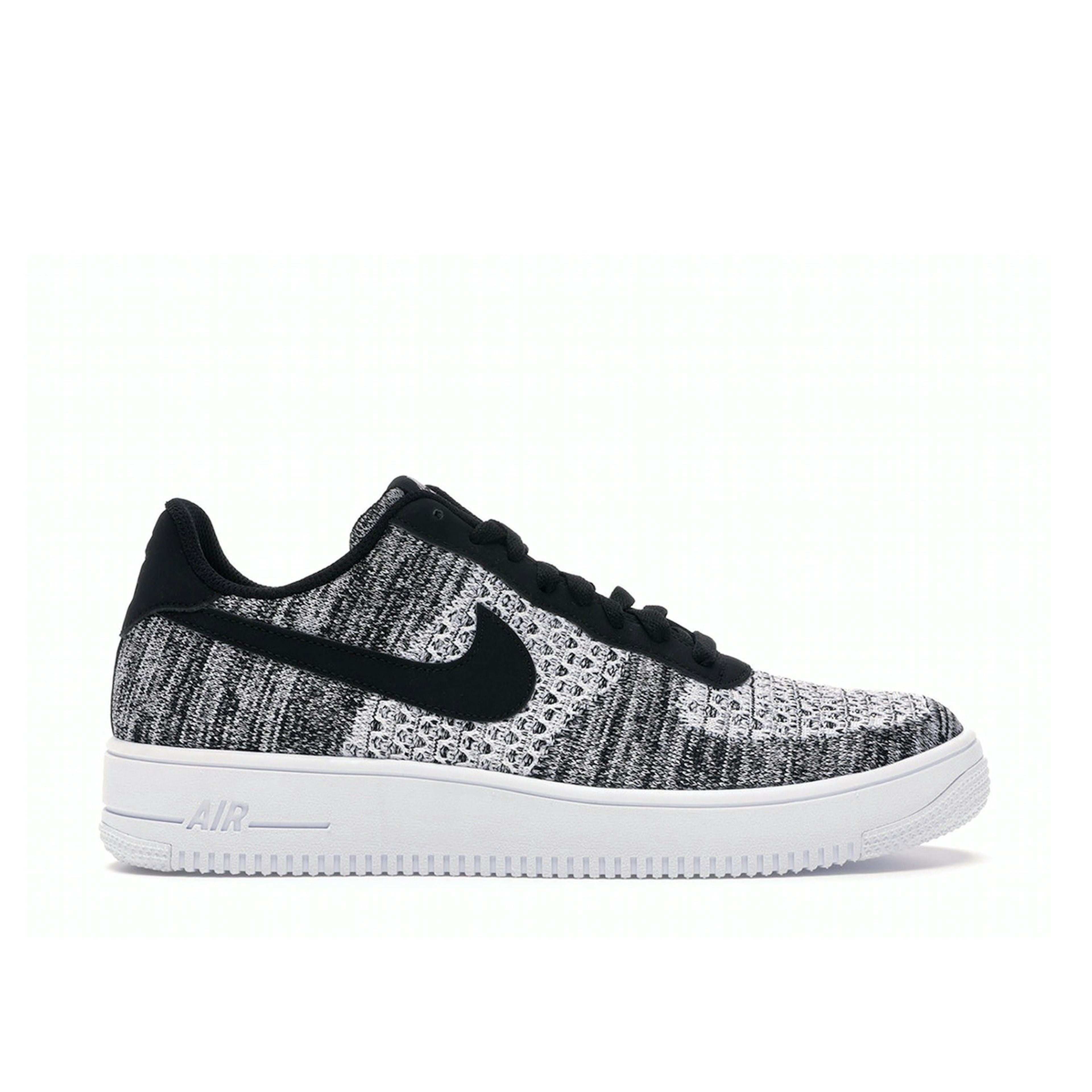 Nike Air Force 1 Low Flyknit 2.0 Black Platinum