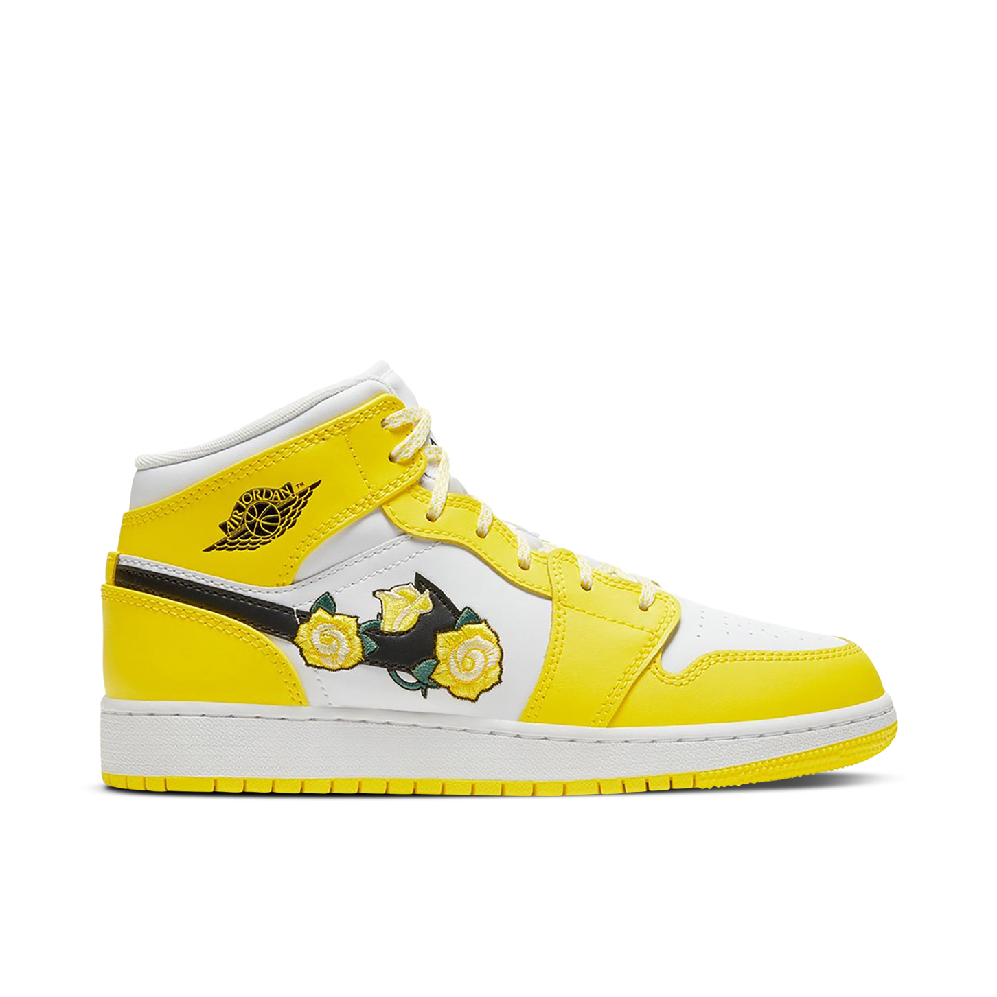 Jordan ones yellow best sale