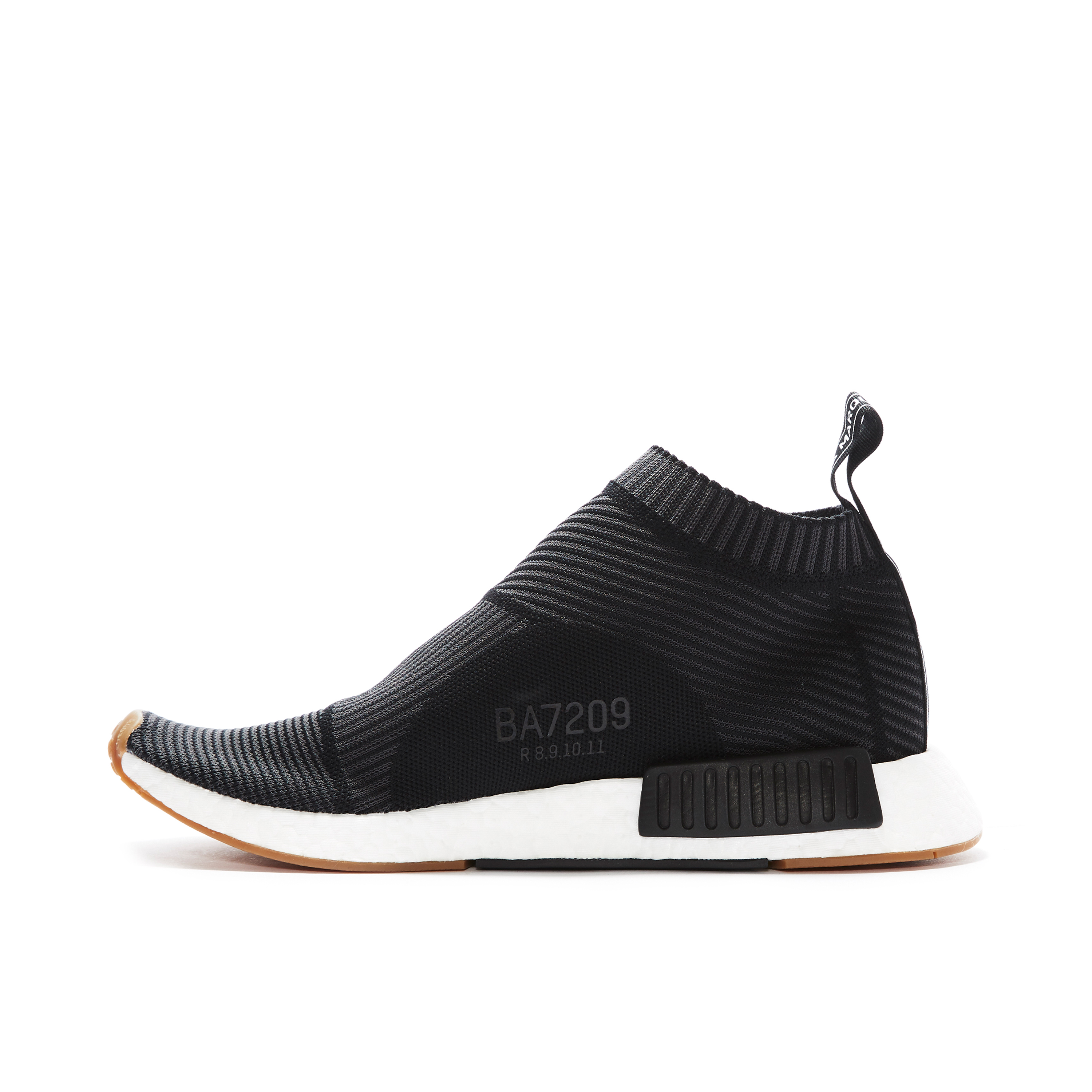 Black Gum Primeknit NMD CS2 BA7209 Laced