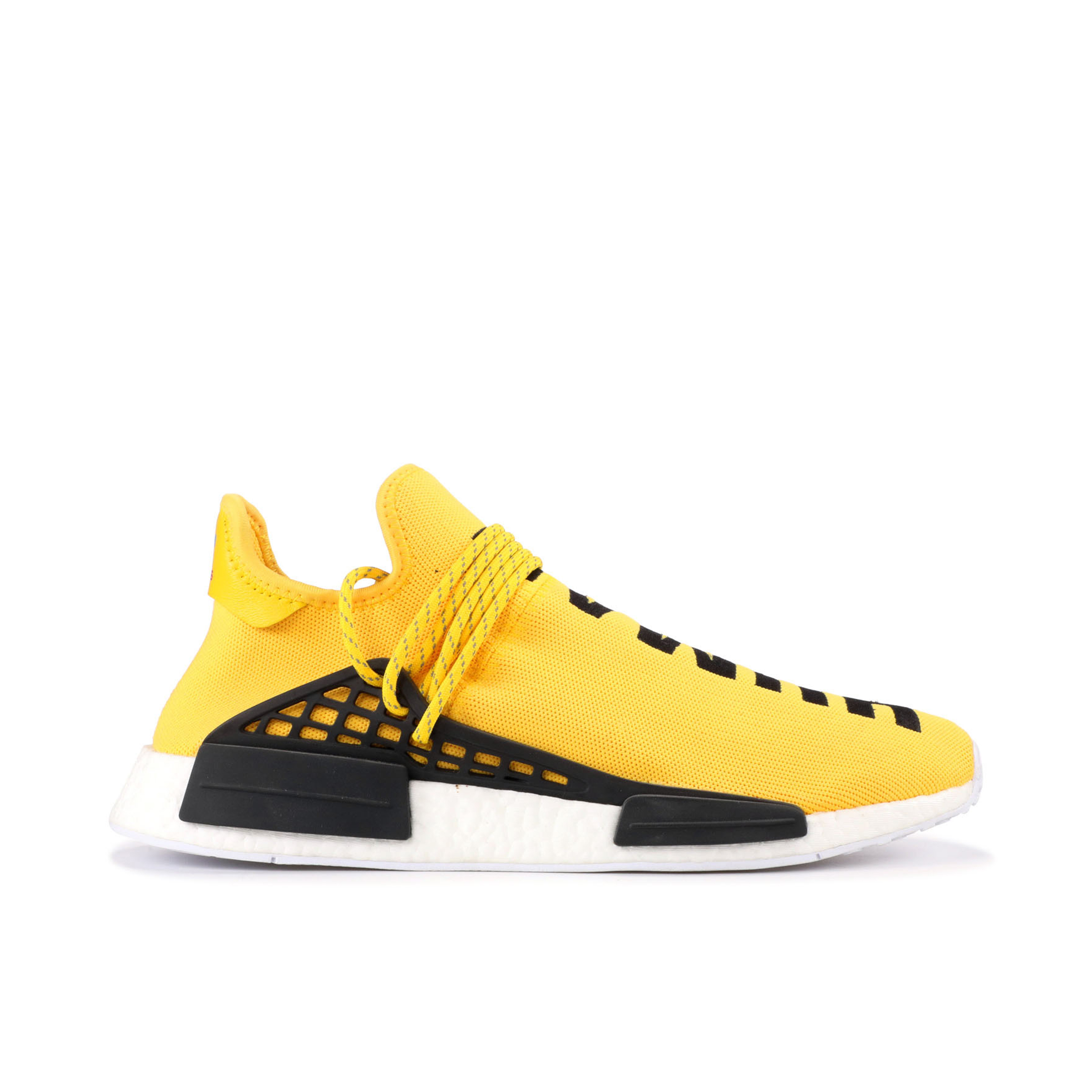 NMD Human Race x Pharrell Yellow BB0619 Laced