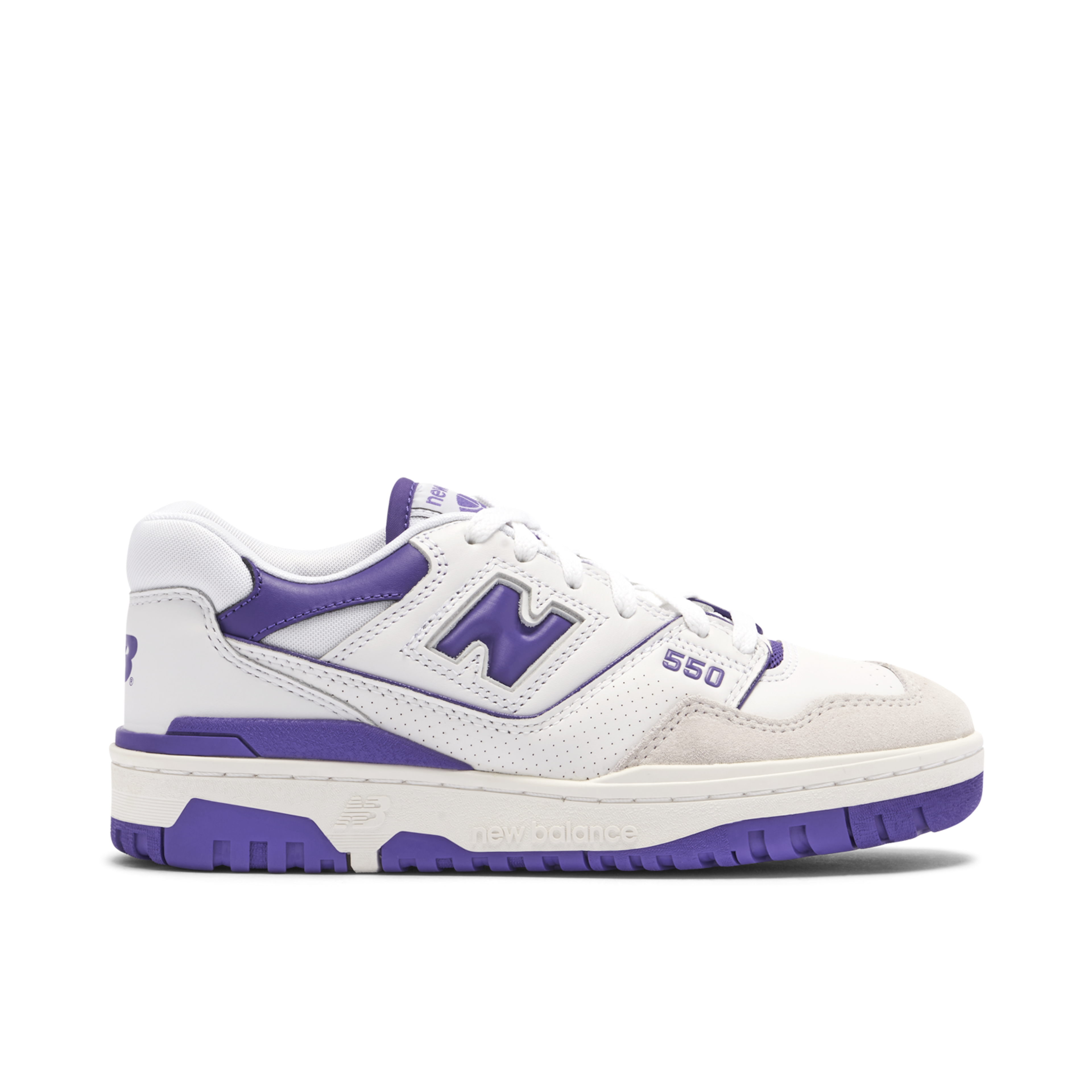 New Balance 550 White Purple