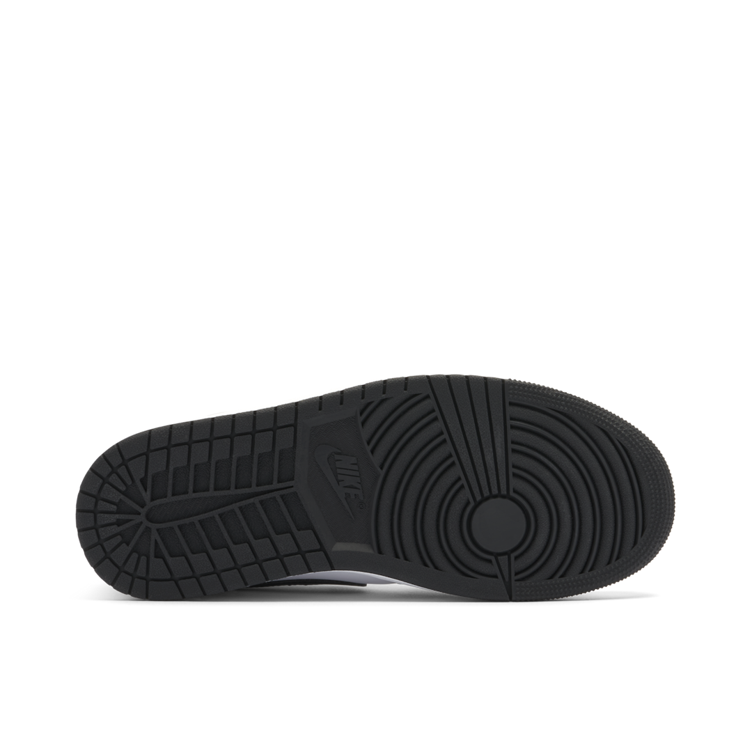 women nike air jordan 1 mid light smoke grey