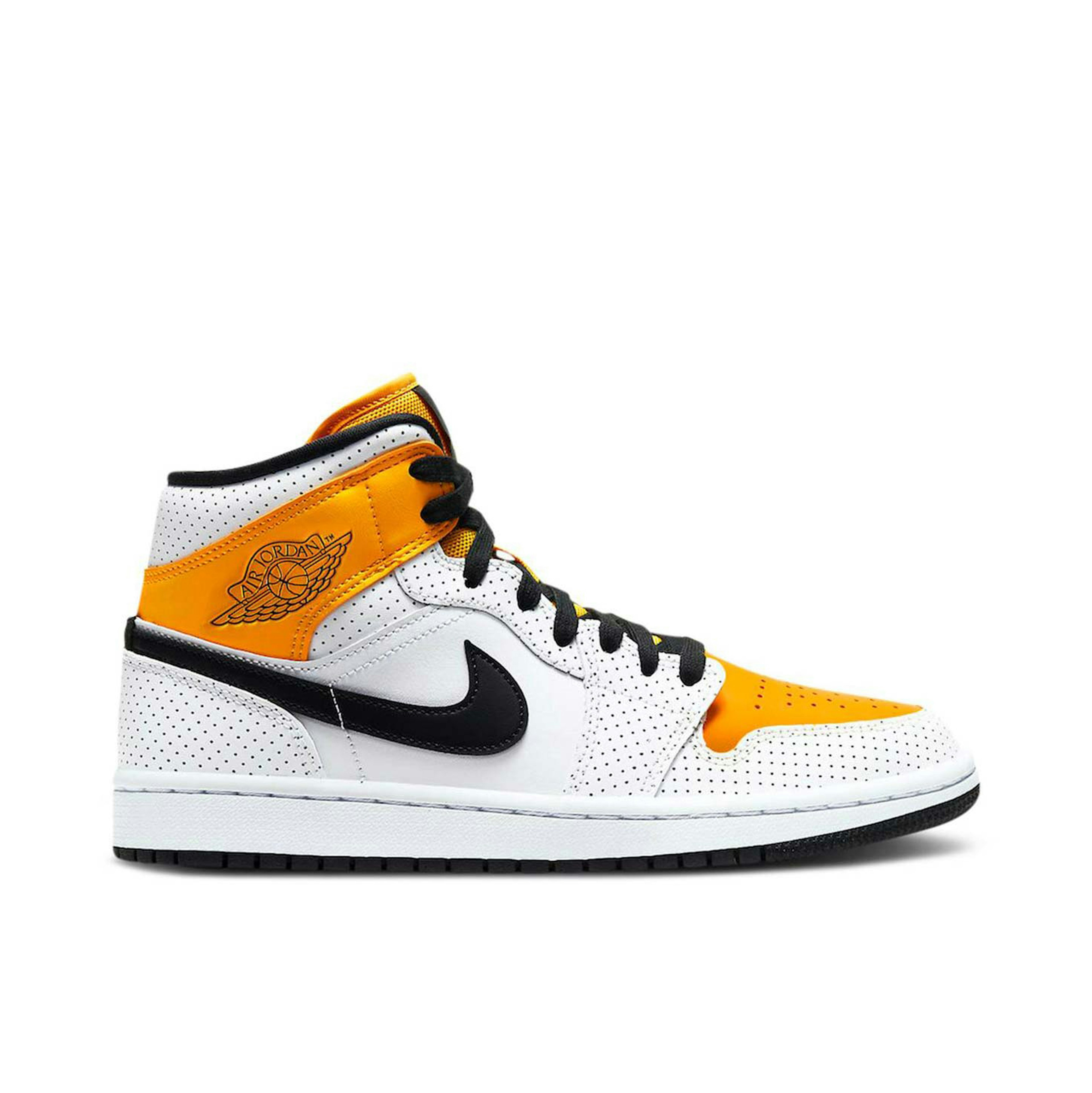 Air Jordan 1 Mid Laser Orange Femme