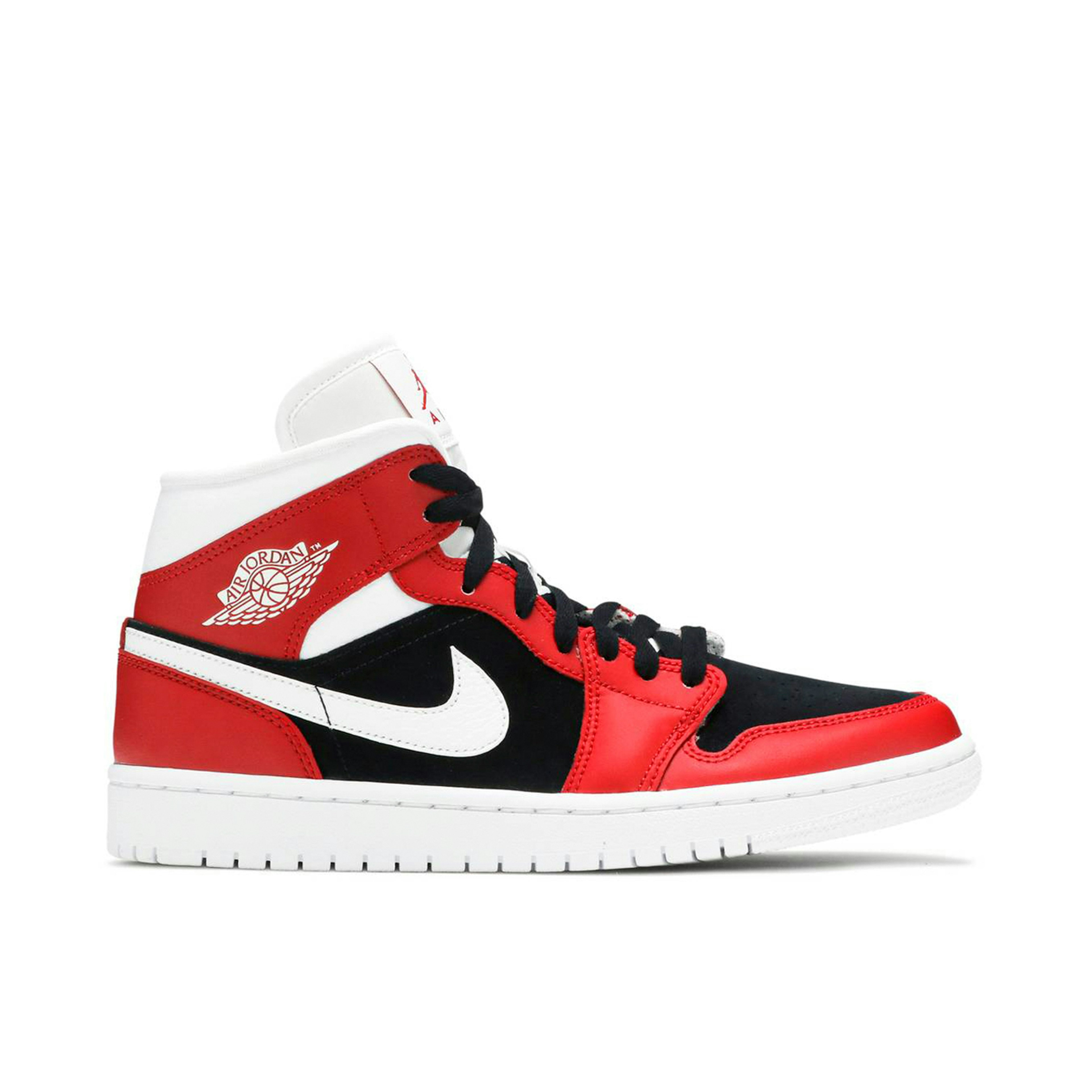 Air Jordan 1 Mid Gym Red Black für Damen