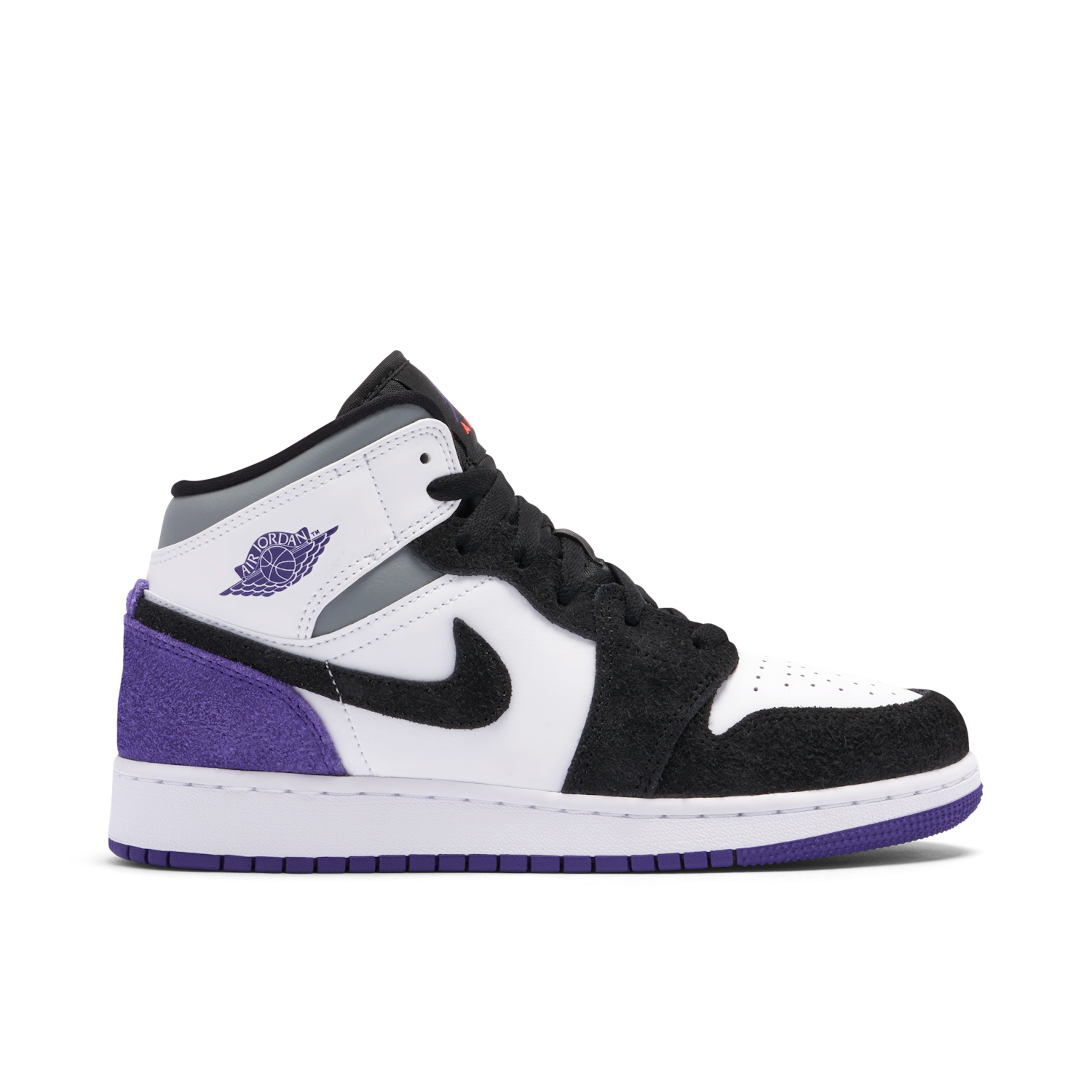 Air Jordan 1 Mid SE Purple GS