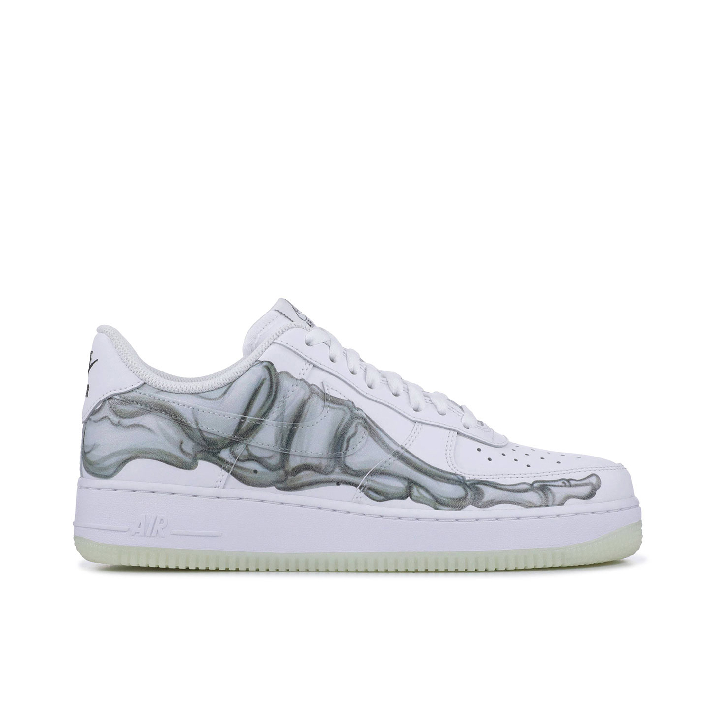 Nike Air Force 1 Low Skeleton QS BQ7541 100 Laced