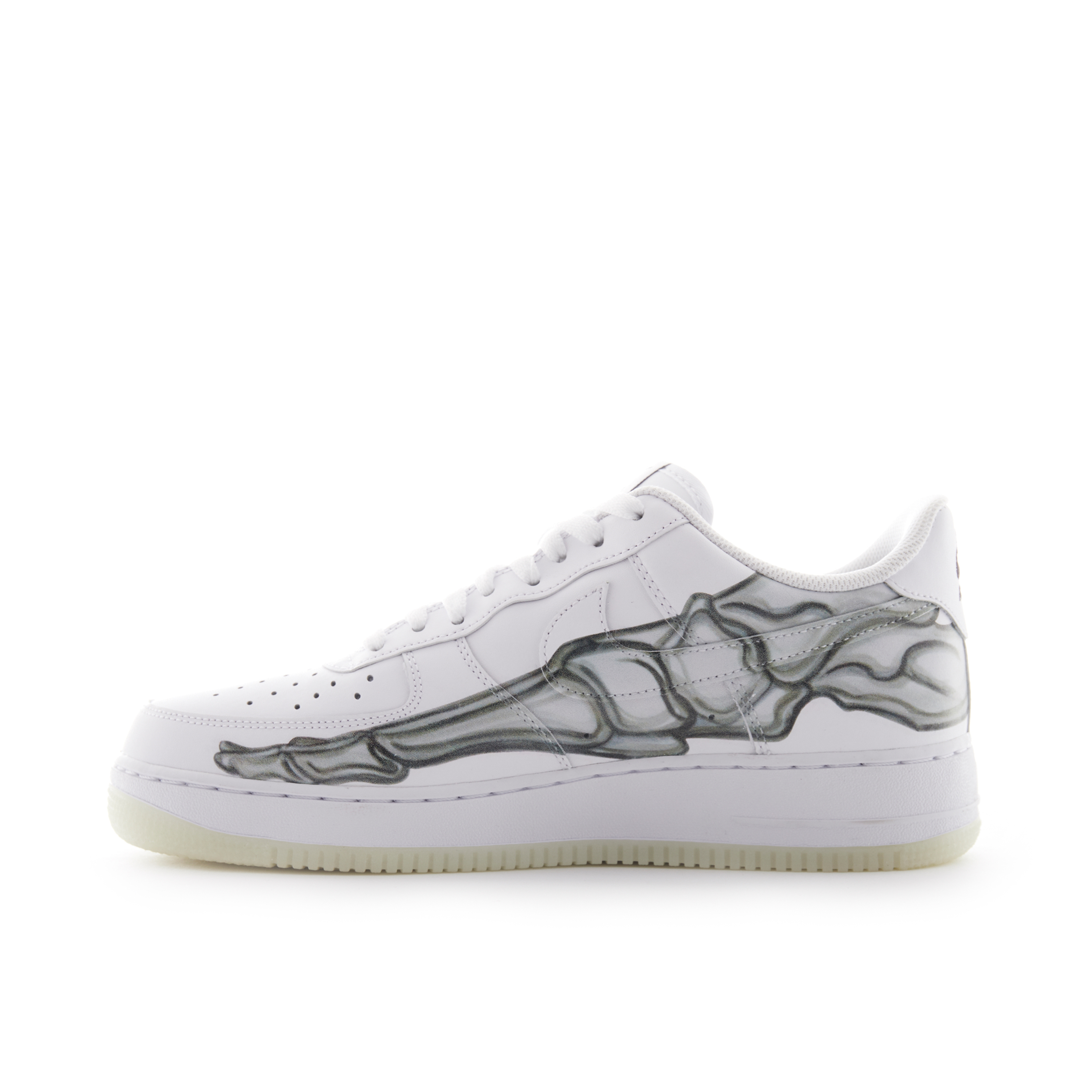 Nike Air Force 1 Low Skeleton QS BQ7541 100 Laced