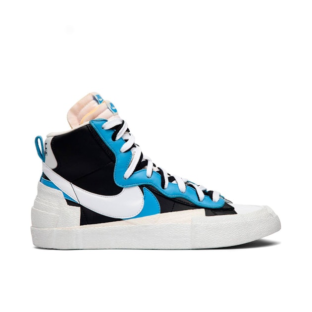 sacai blazer mid black blue