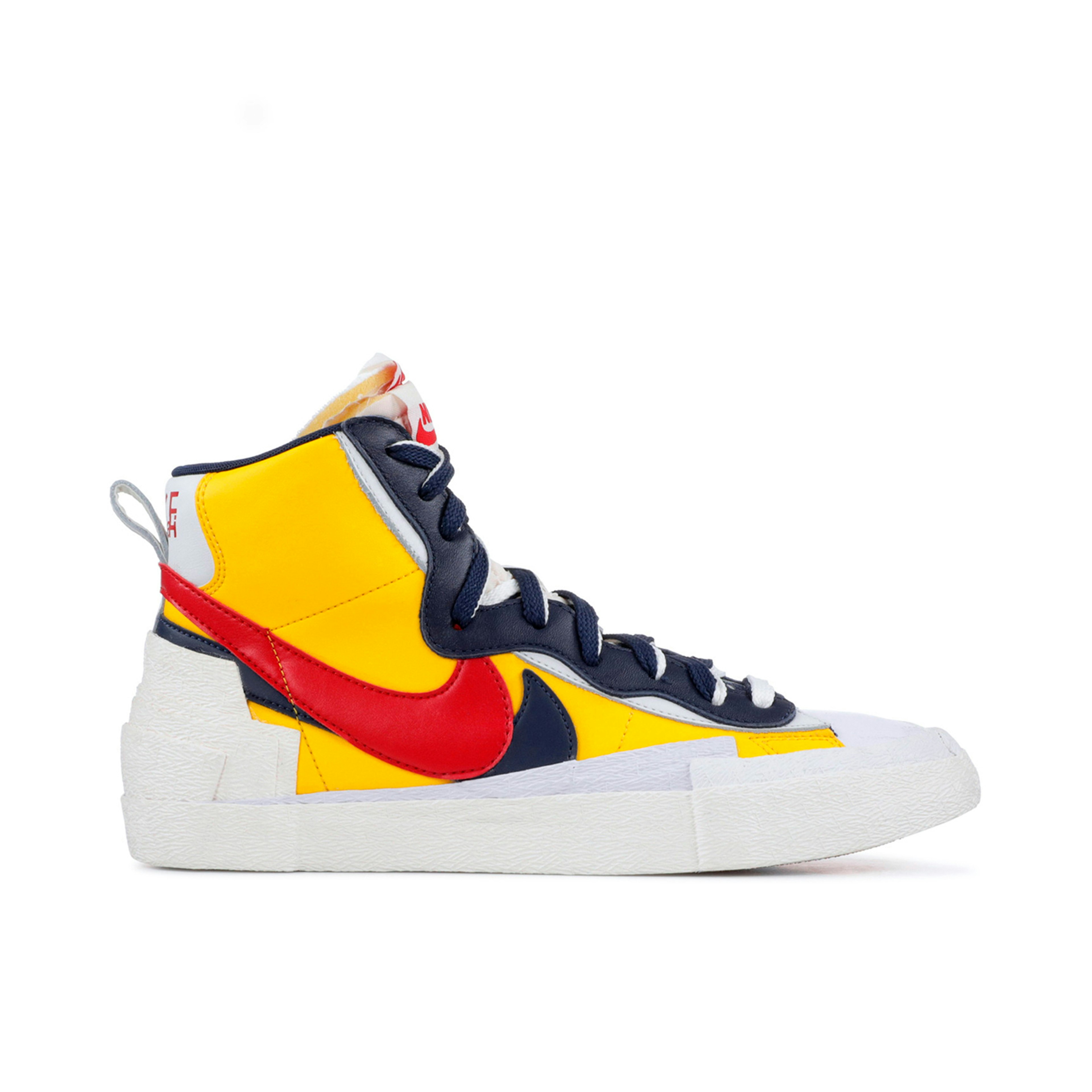 Sacai x Nike Blazer Mid Maize Navy