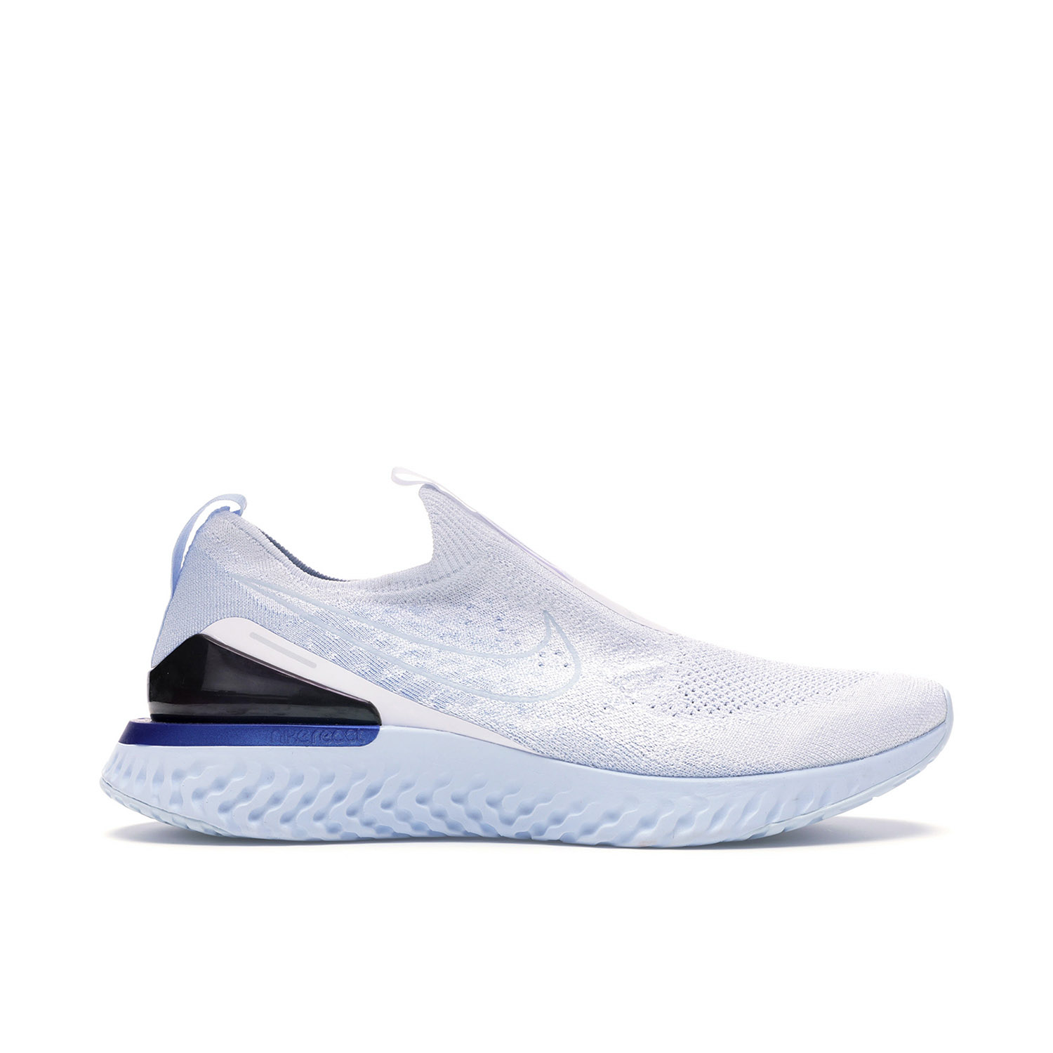 Nike Epic React Moc Flyknit White Blue