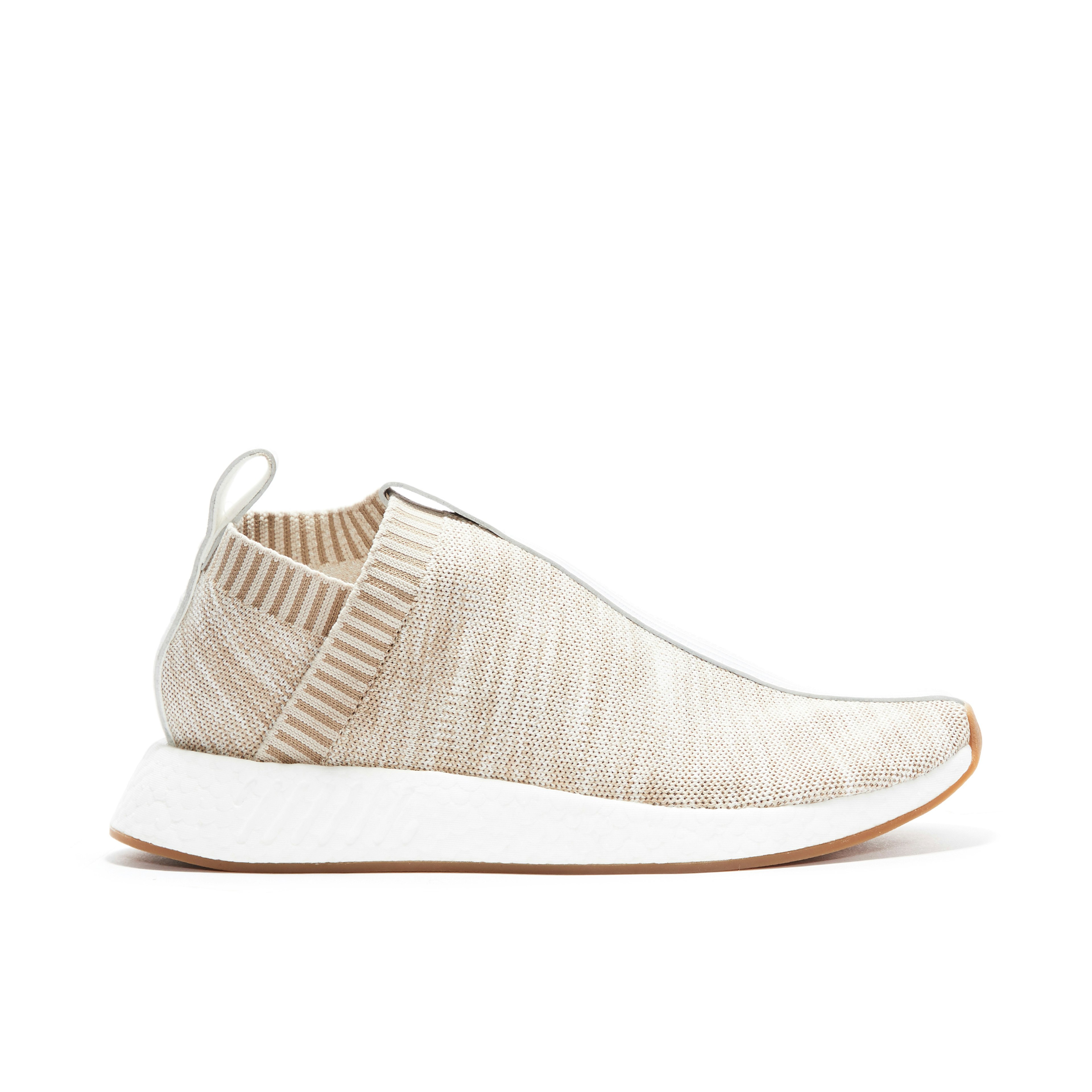 Tan Primeknit NMD CS2 x Kith x Naked