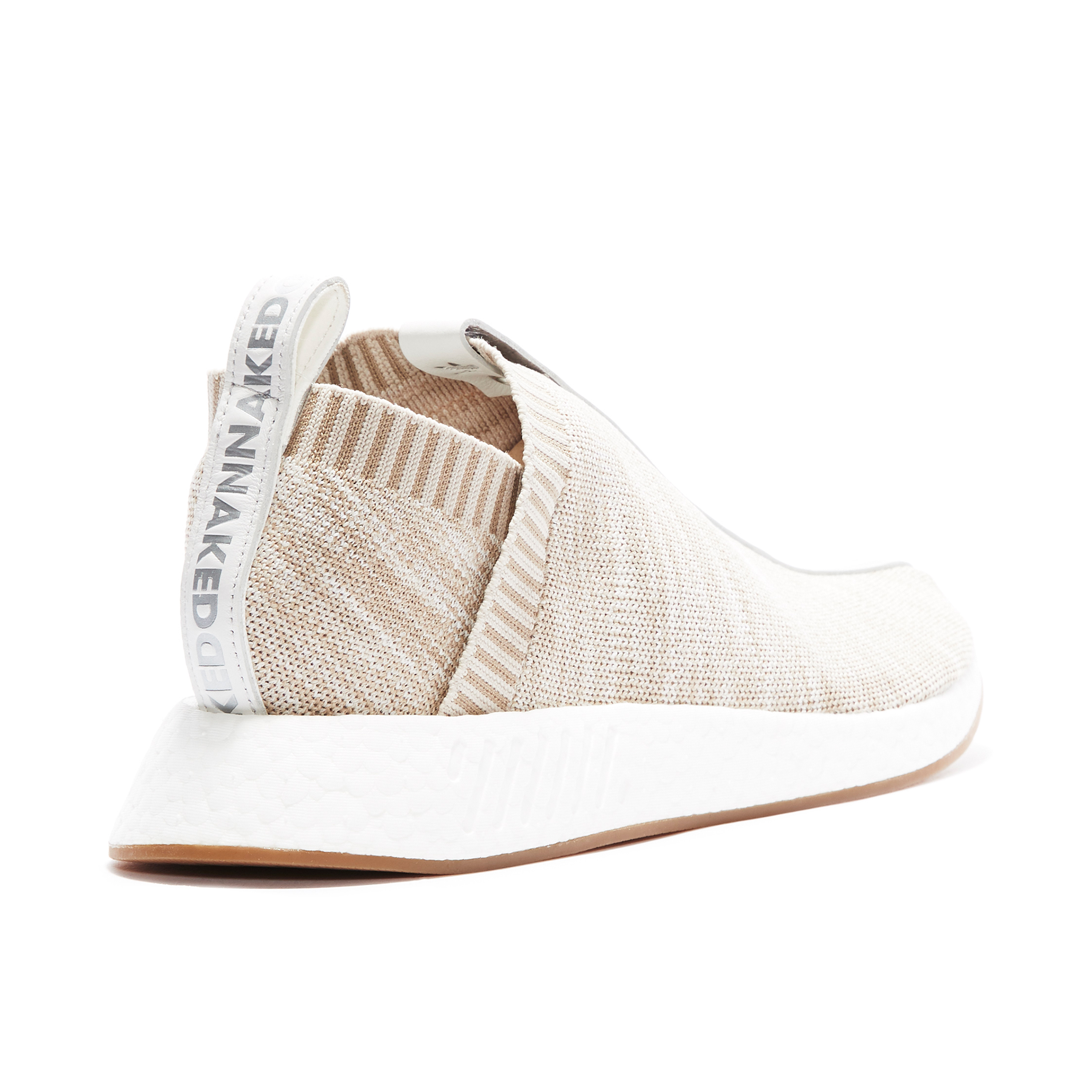 Tan Primeknit NMD CS2 x Kith x Naked BY2597 Laced