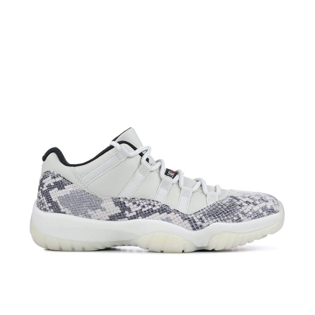 jordan 11 retro low light bone snakeskin