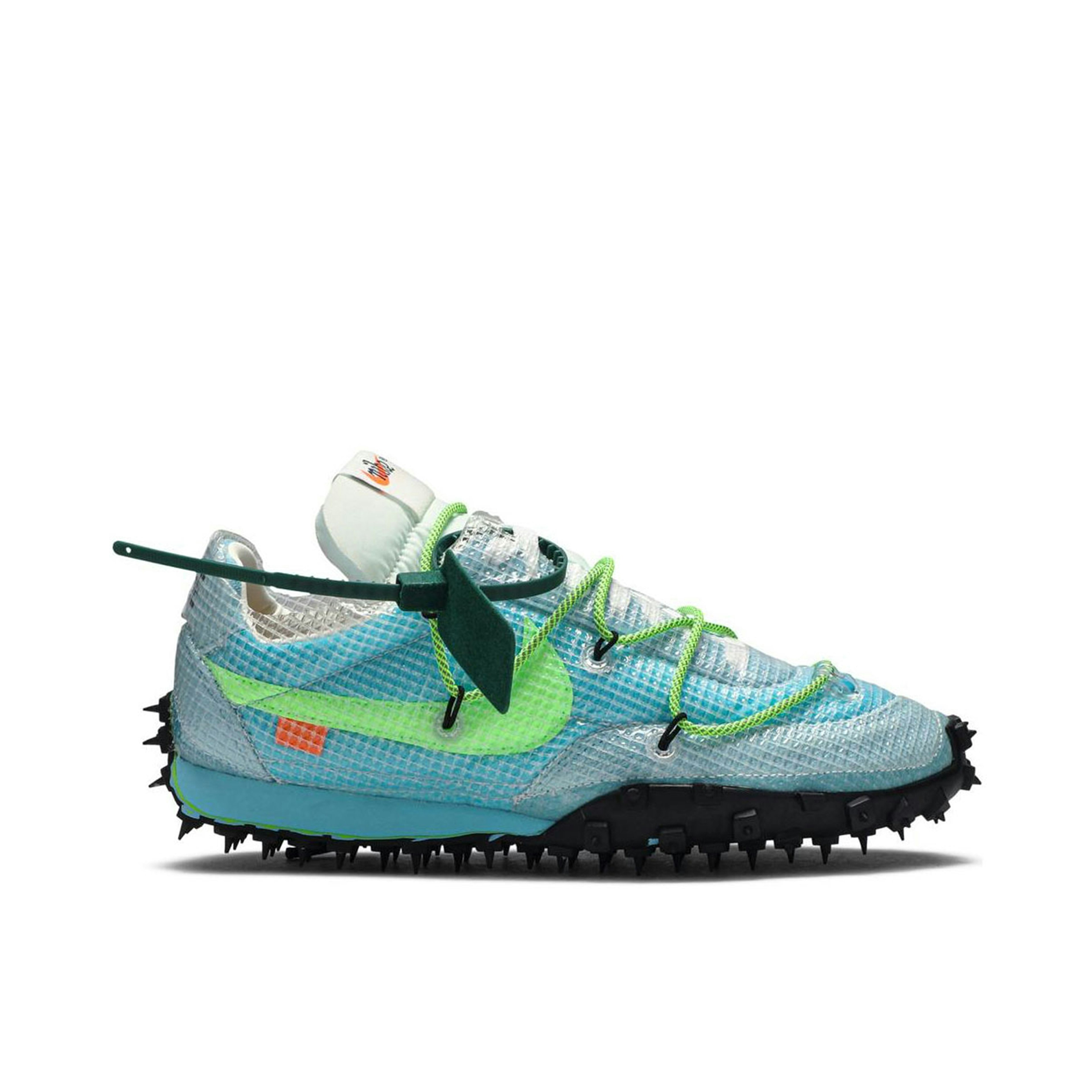 Off-White x Nike Waffle Racer 'Vivid Sky'