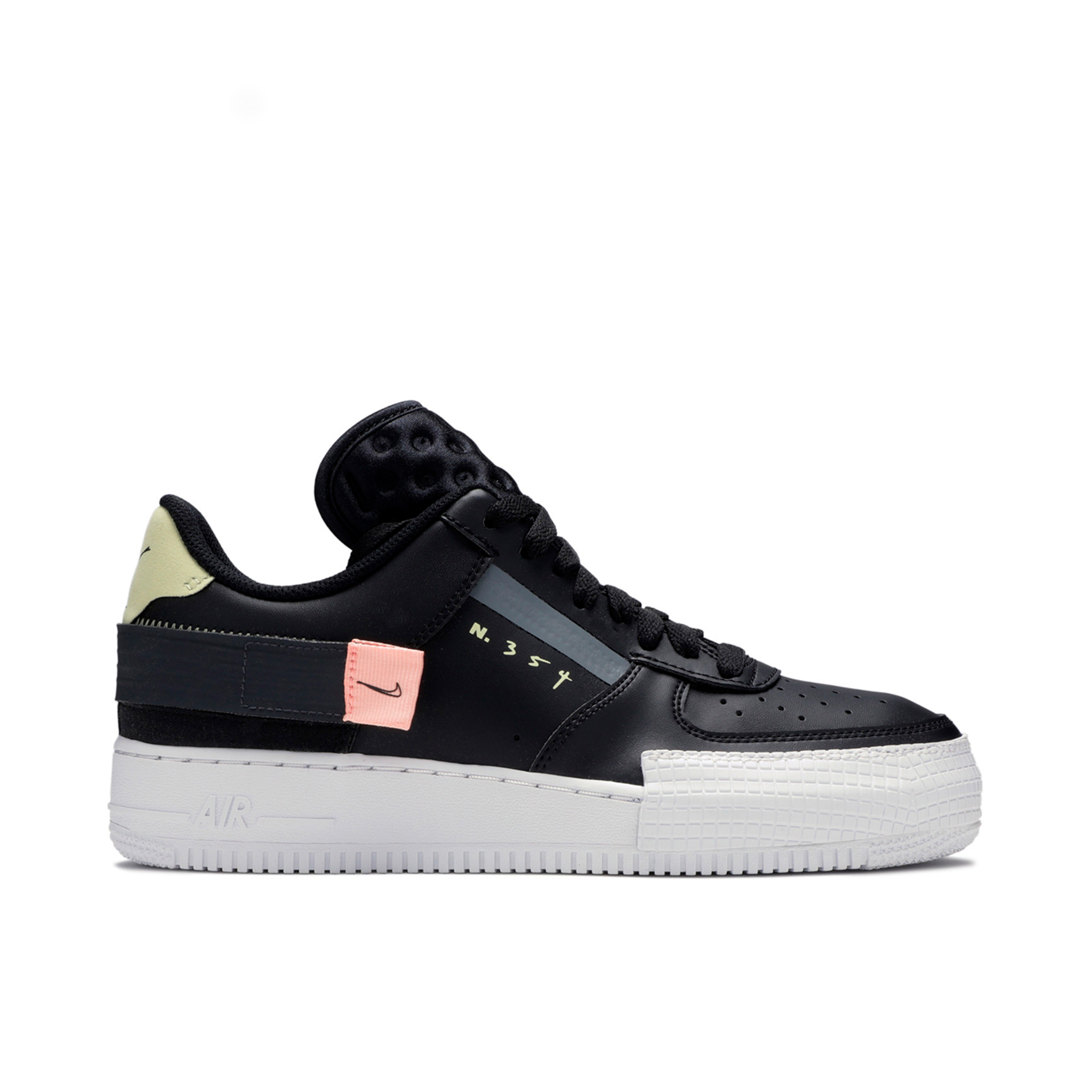 Nike Air Force 1 Low Type N.354 Black CI0054 001 Laced