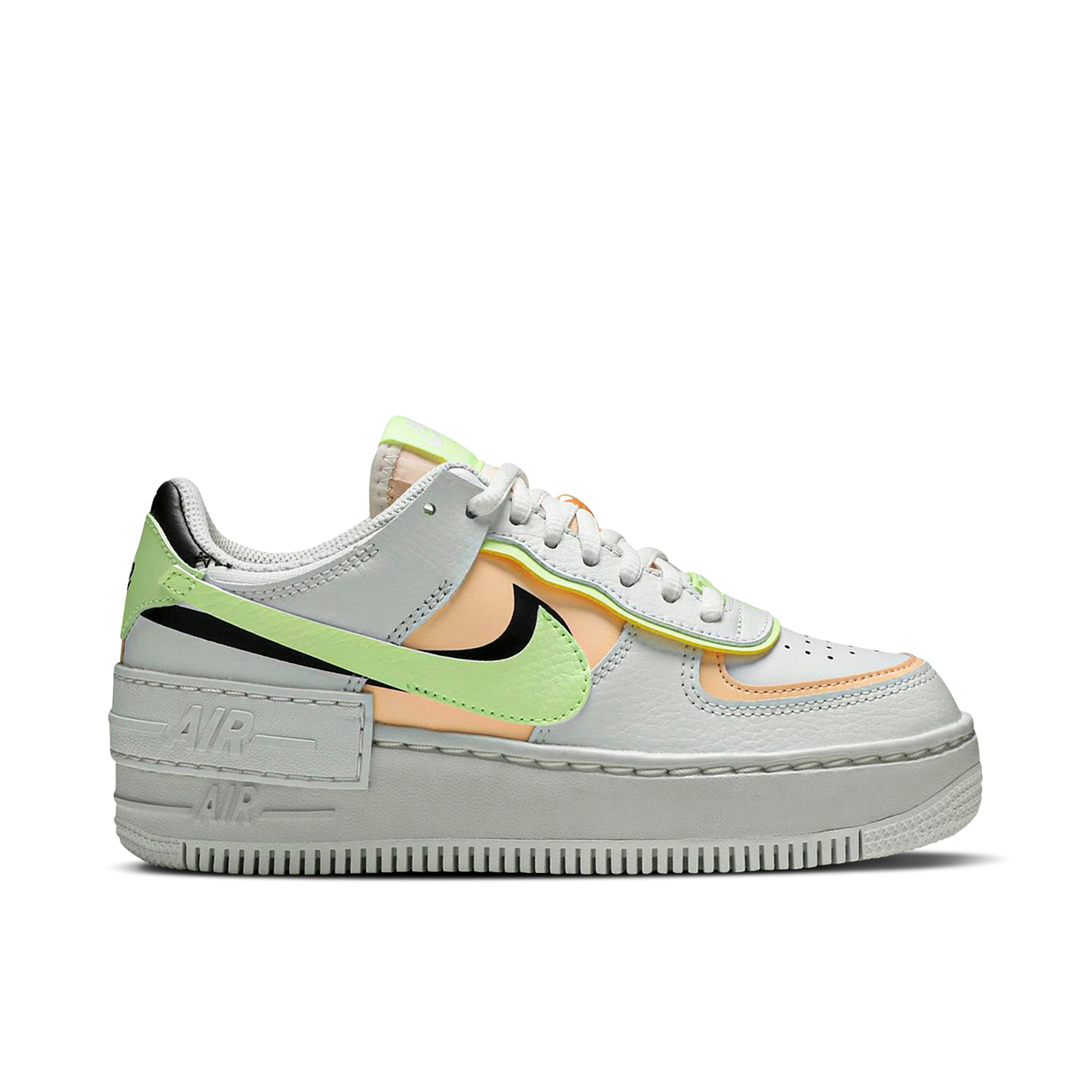 Nike Air Force 1 Shadow White Crimson Tint für Damen