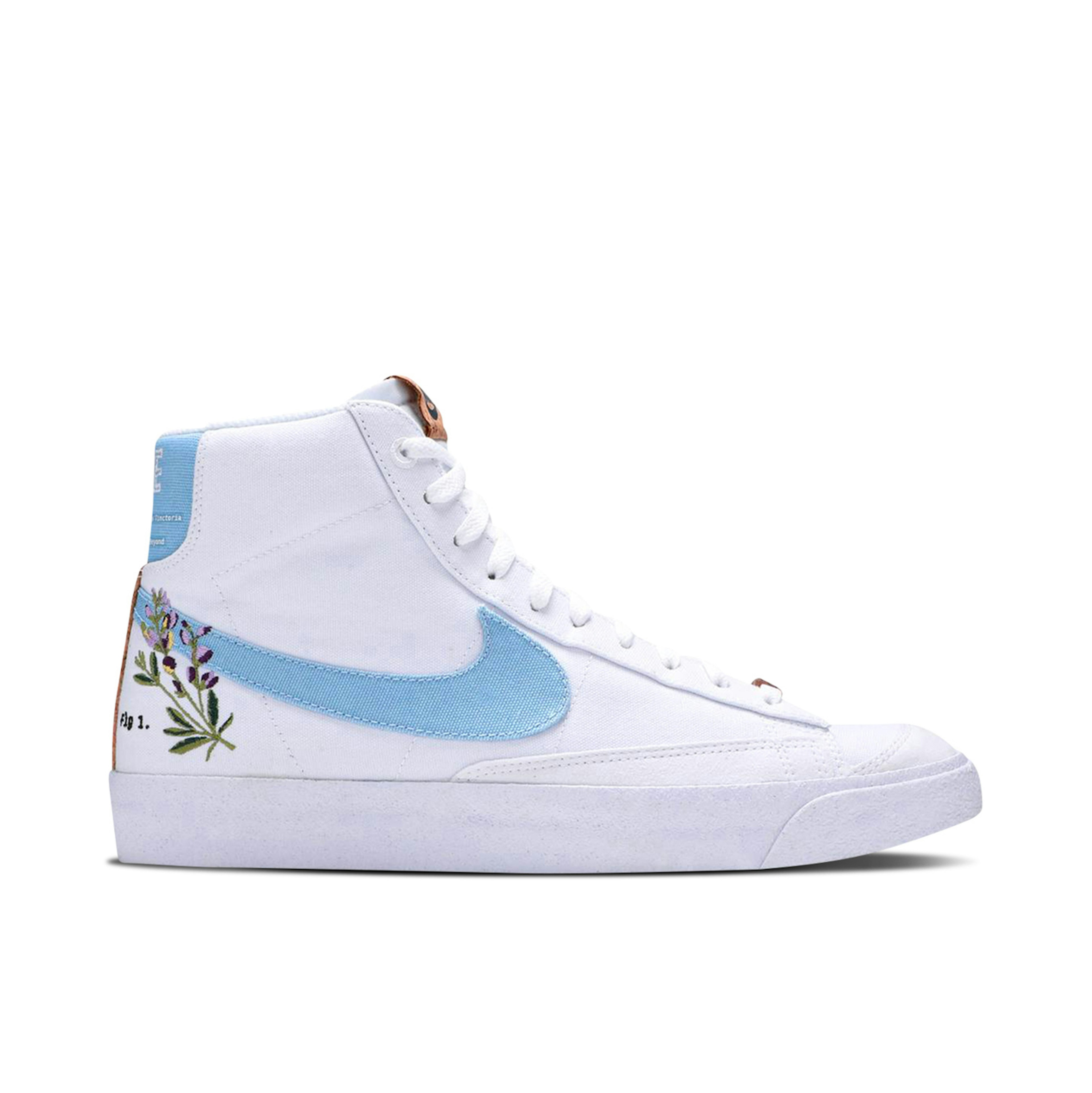 Nike Blazer Mid 77 White Flower