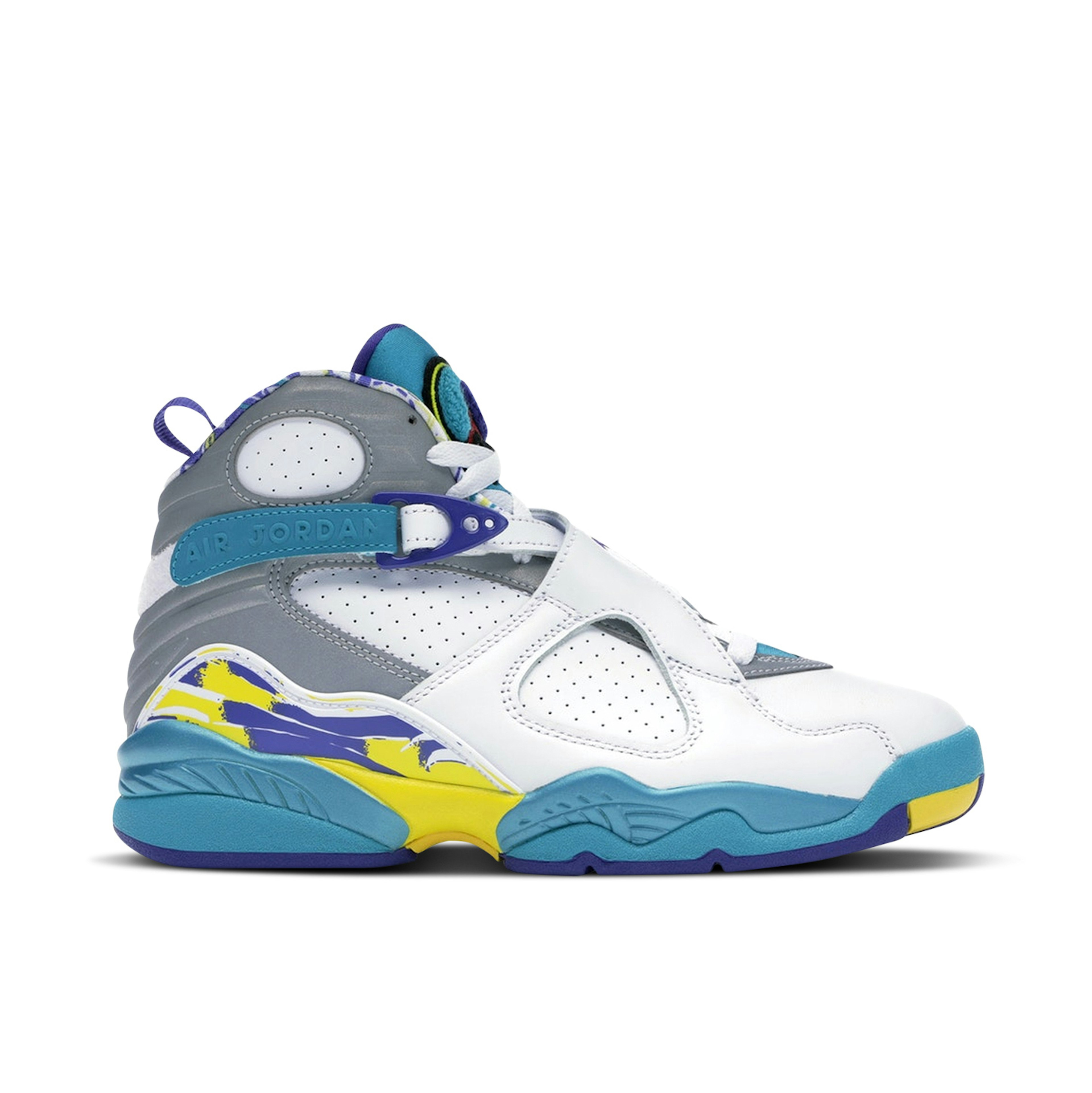 Air Jordan 8 Retro White Aqua für Damen