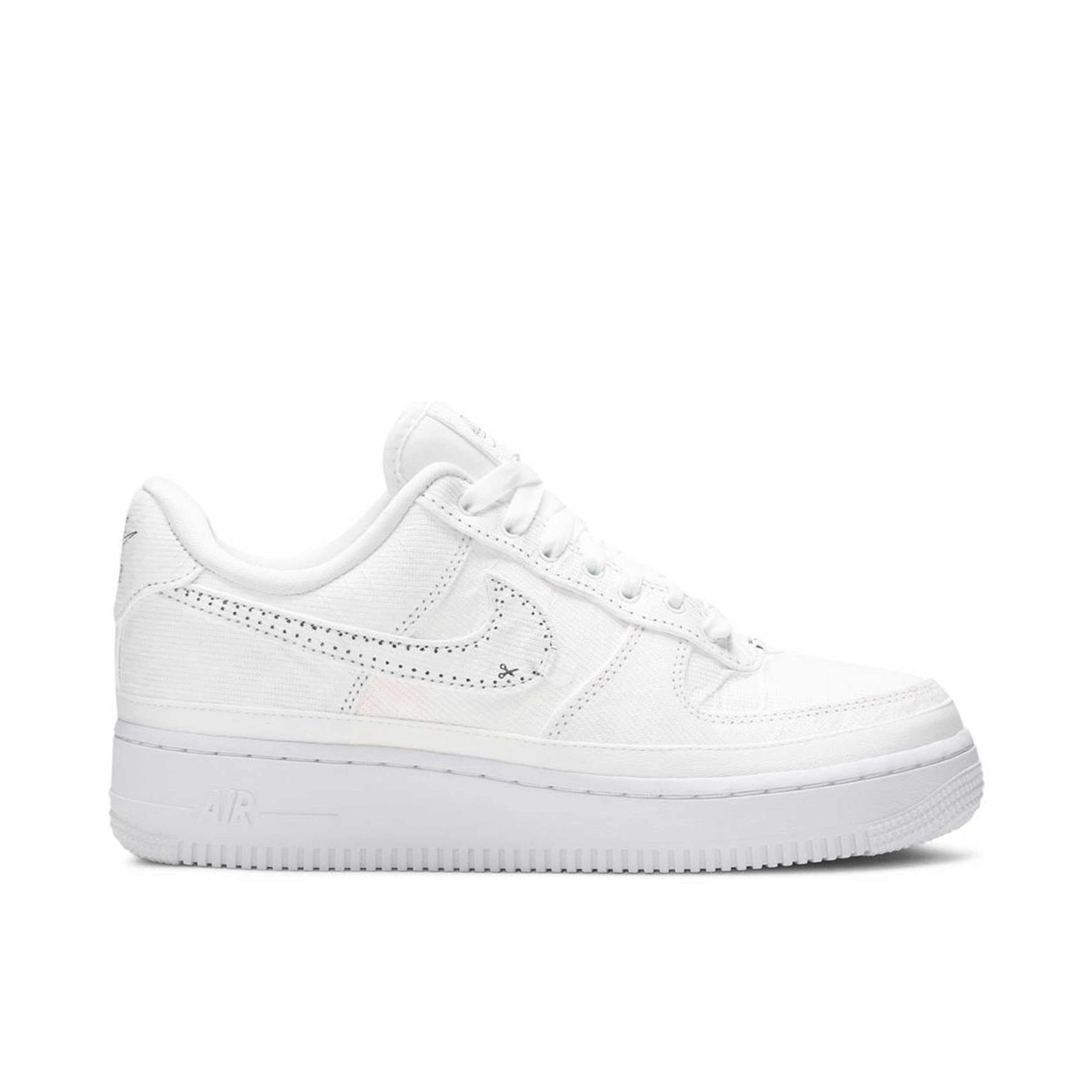 Nike Air Force 1 LX Reveal Black Swoosh Womens