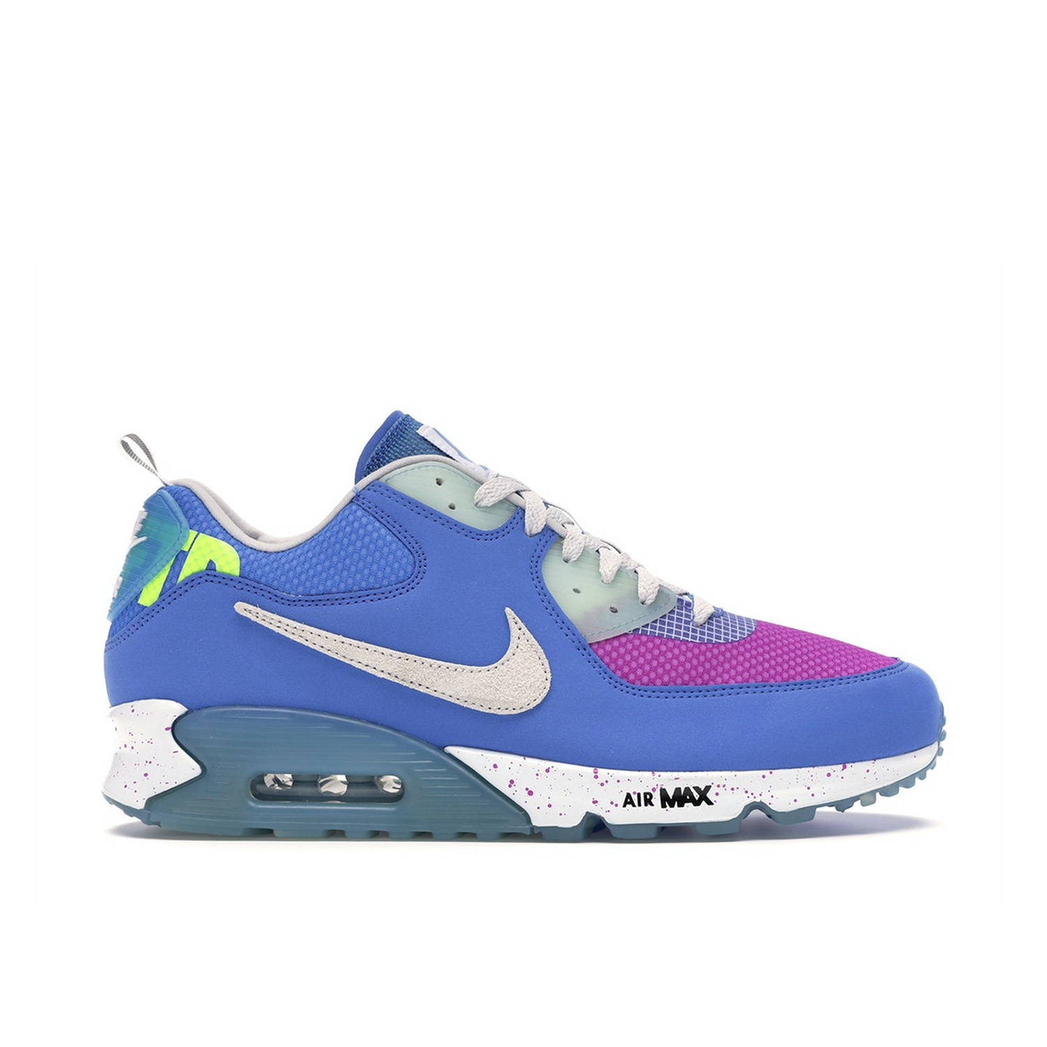 undefeated x air max 90 pacific blue