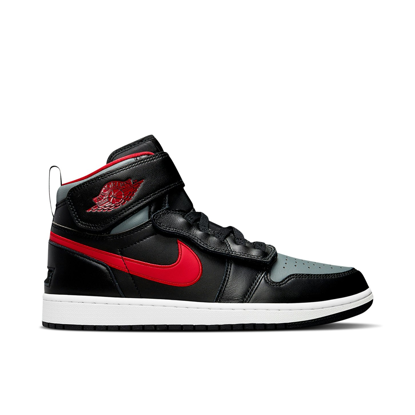 Air Jordan 1 Hi FlyEase Black Gym Red