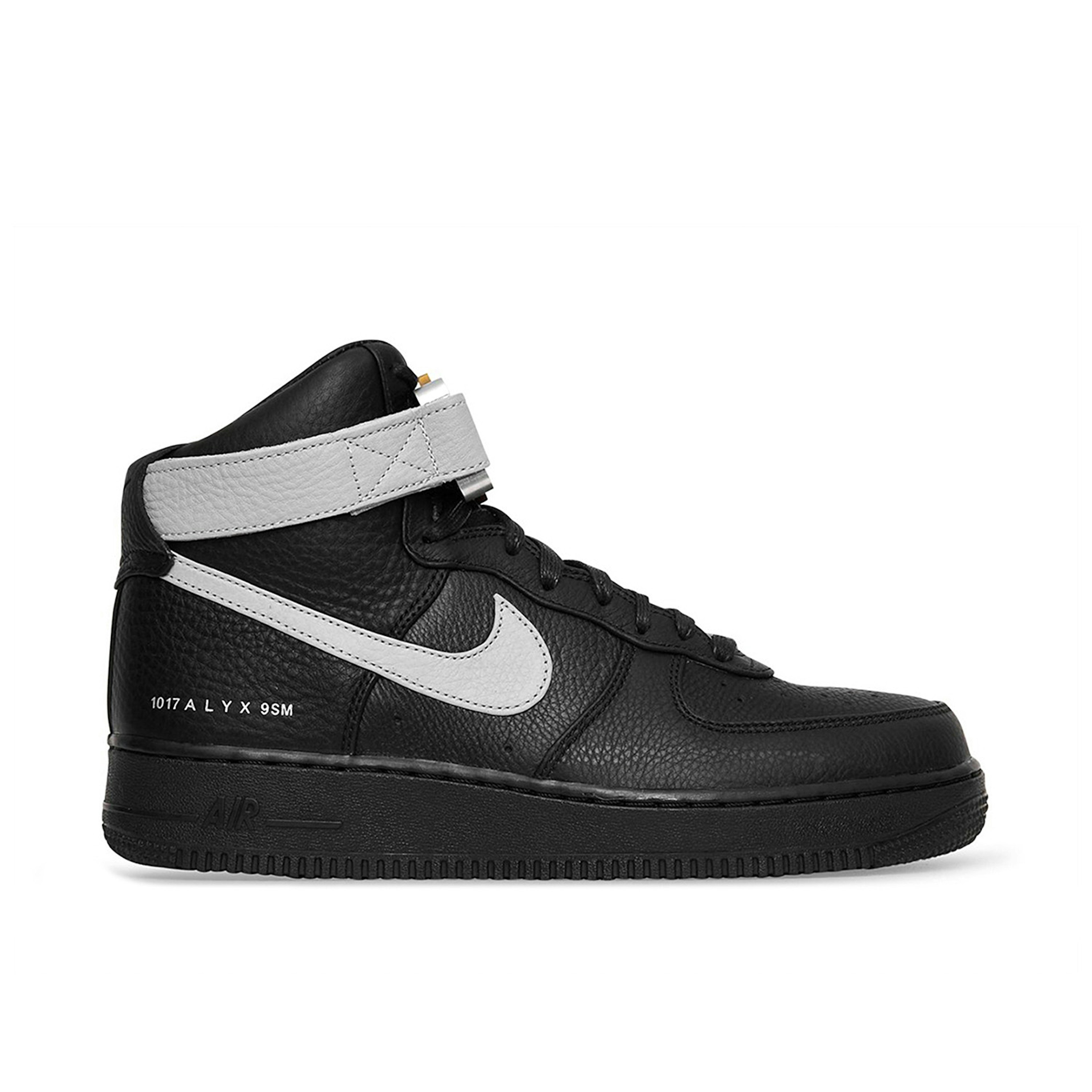 1017 Alyx 9SM x Nike Air Force 1 High Black Grey 2021