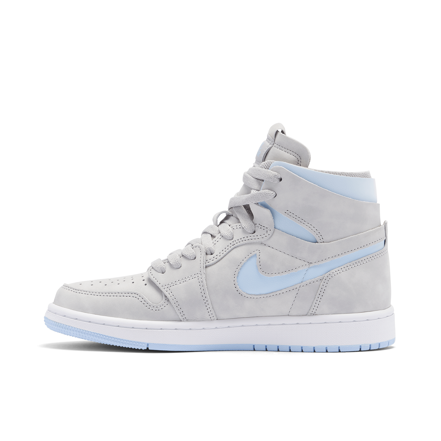 Air Jordan 1 High Zoom CMFT Cool Grey Light Blue Femme