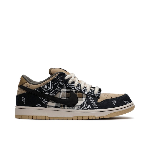 Nike Dunk Low SB x Travis Scott CT5053-101 Laced