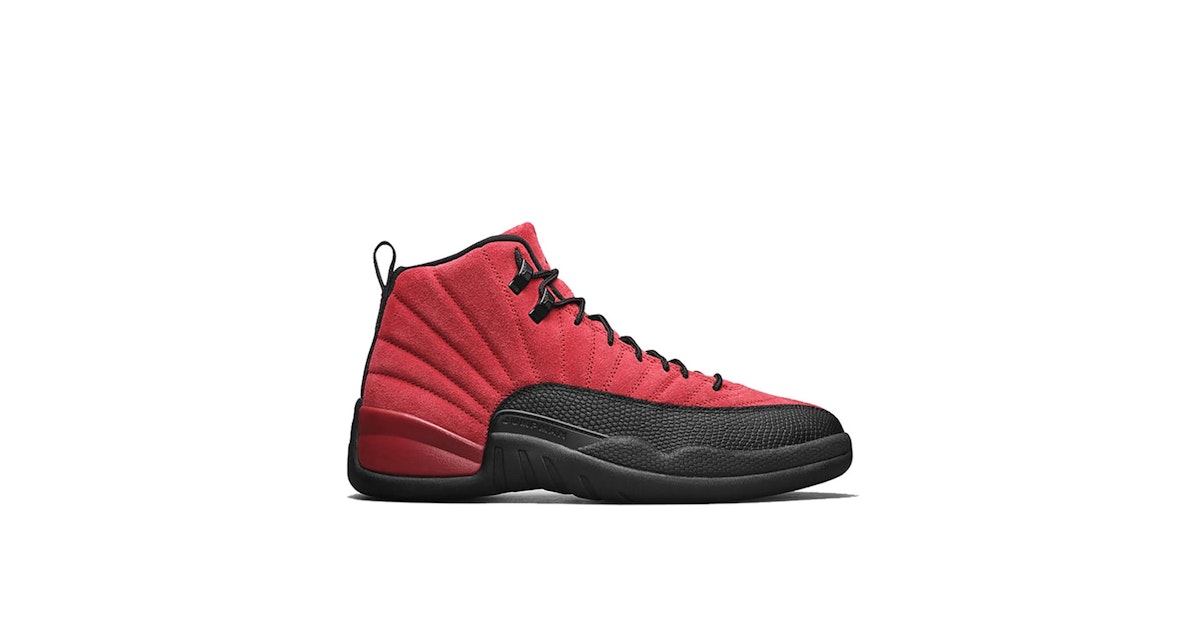 Air Jordan 12 Reverse Flu Game CT8013-602 Laced
