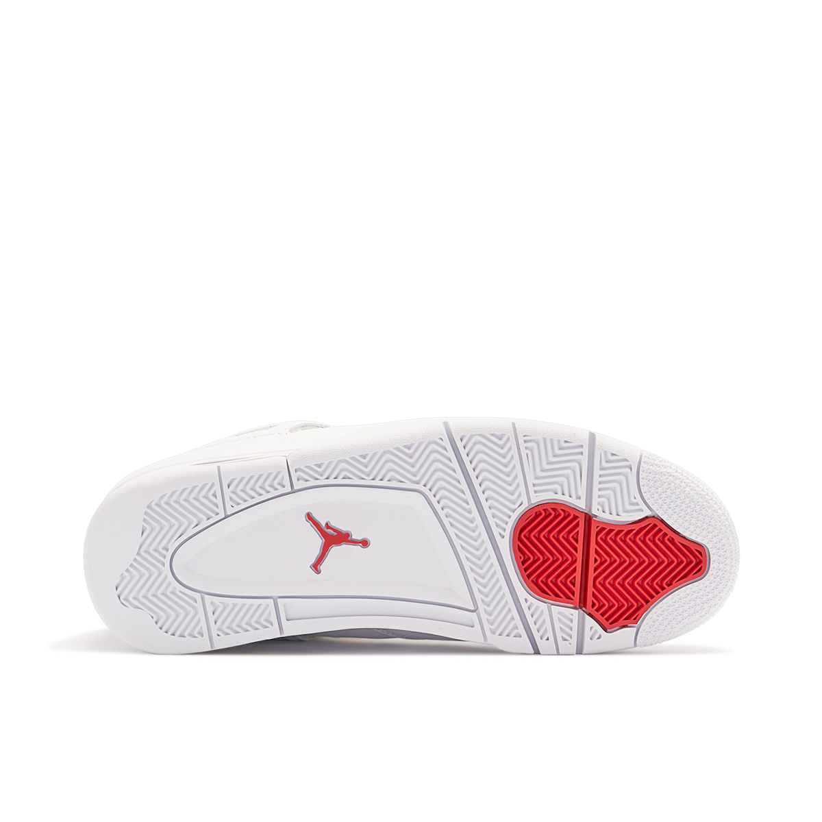 jordan 4 metallic white red