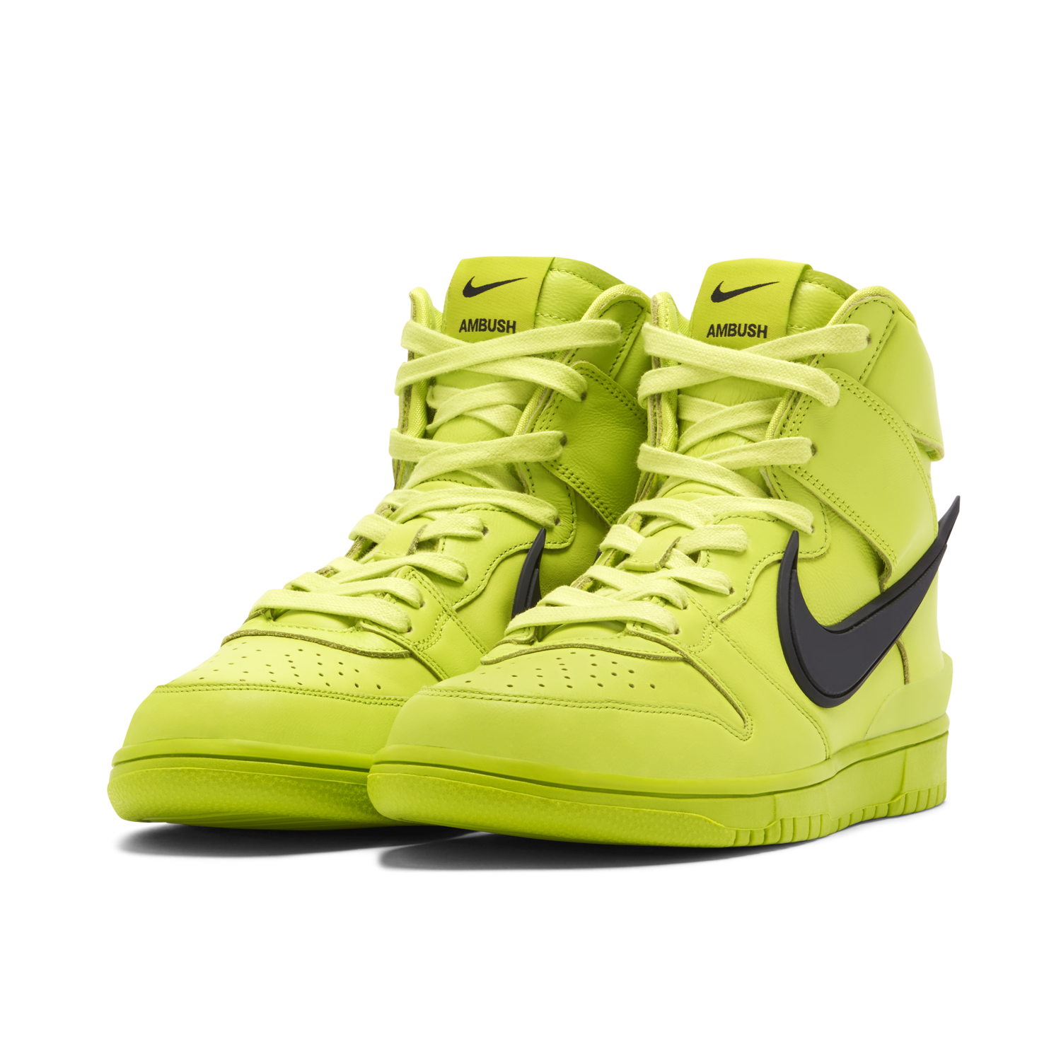 Nike Dunk High x AMBUSH Flash Lime