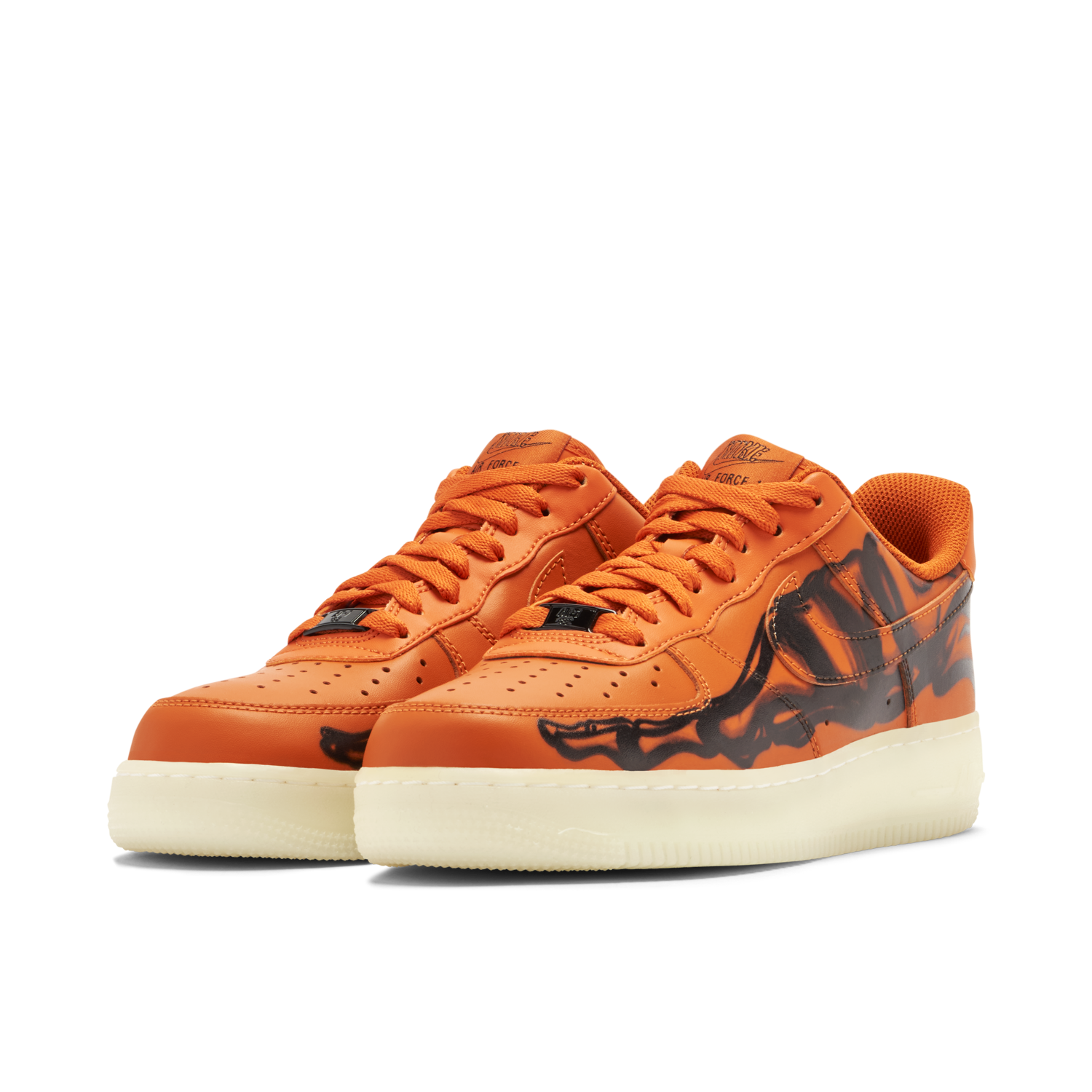 Nike Air Force 1 Skeleton Orange