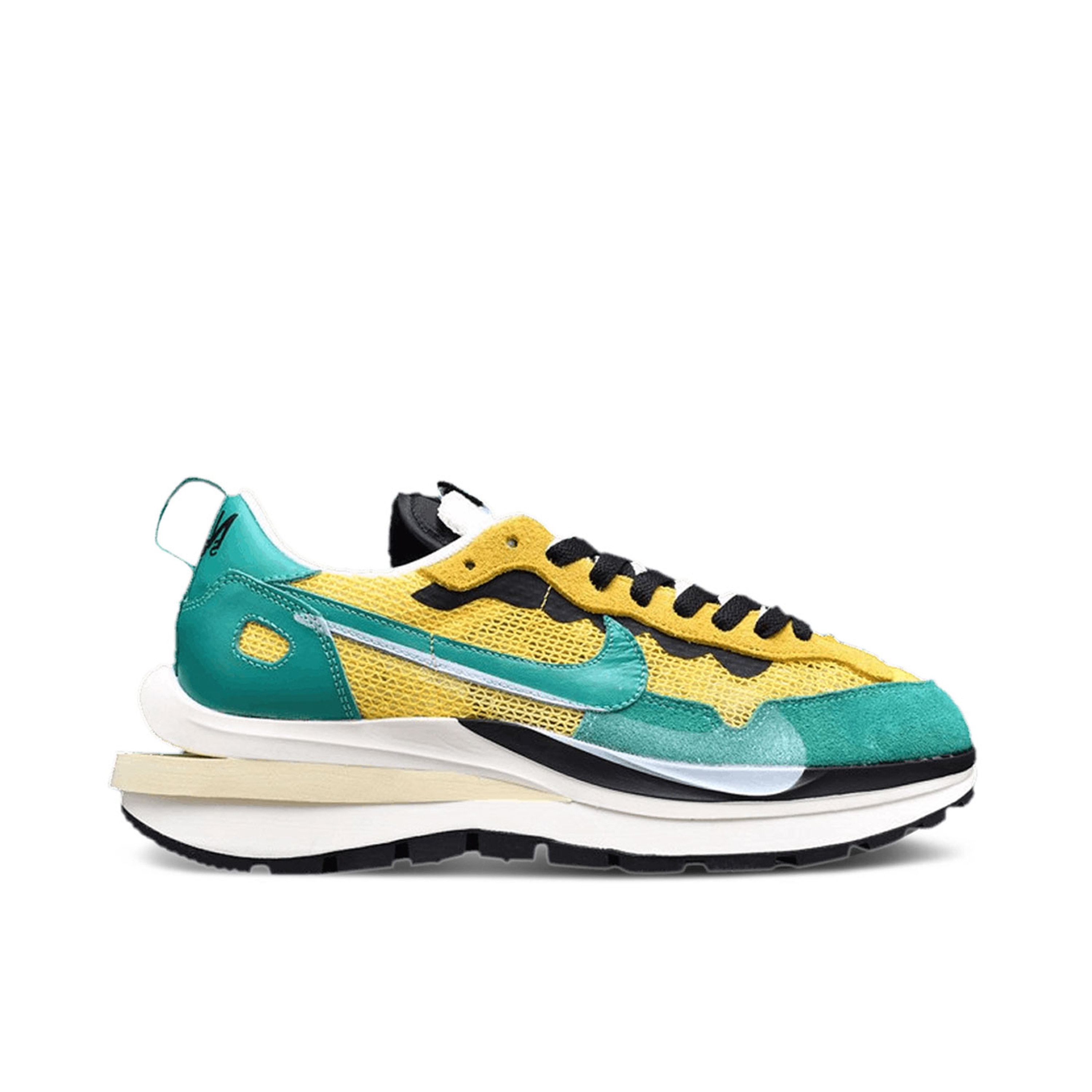 Sacai x Nike VaporWaffle Tour Yellow Stadium Green | CV1363-700 | Laced