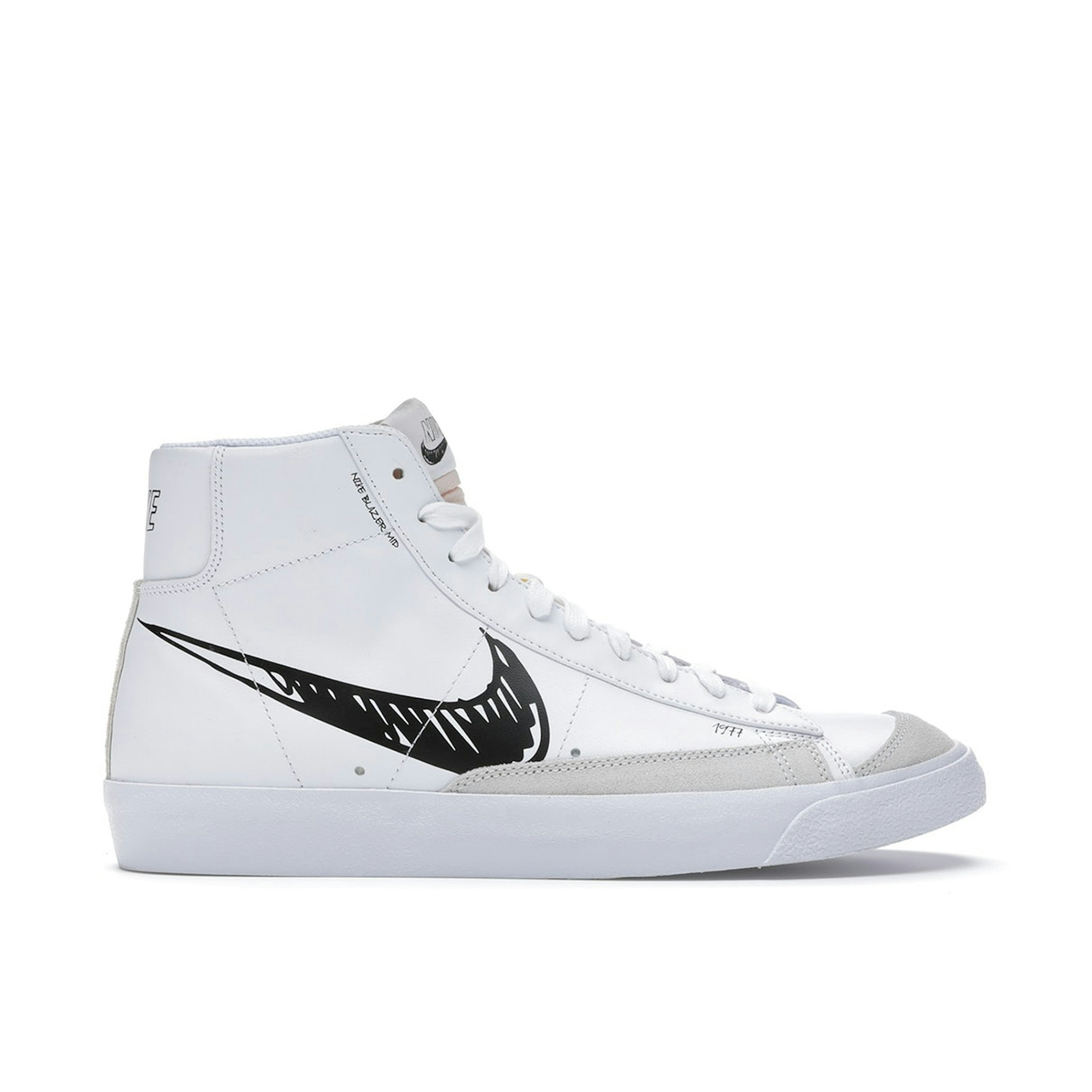 Nike Blazer Mid 77 Sketch White Black