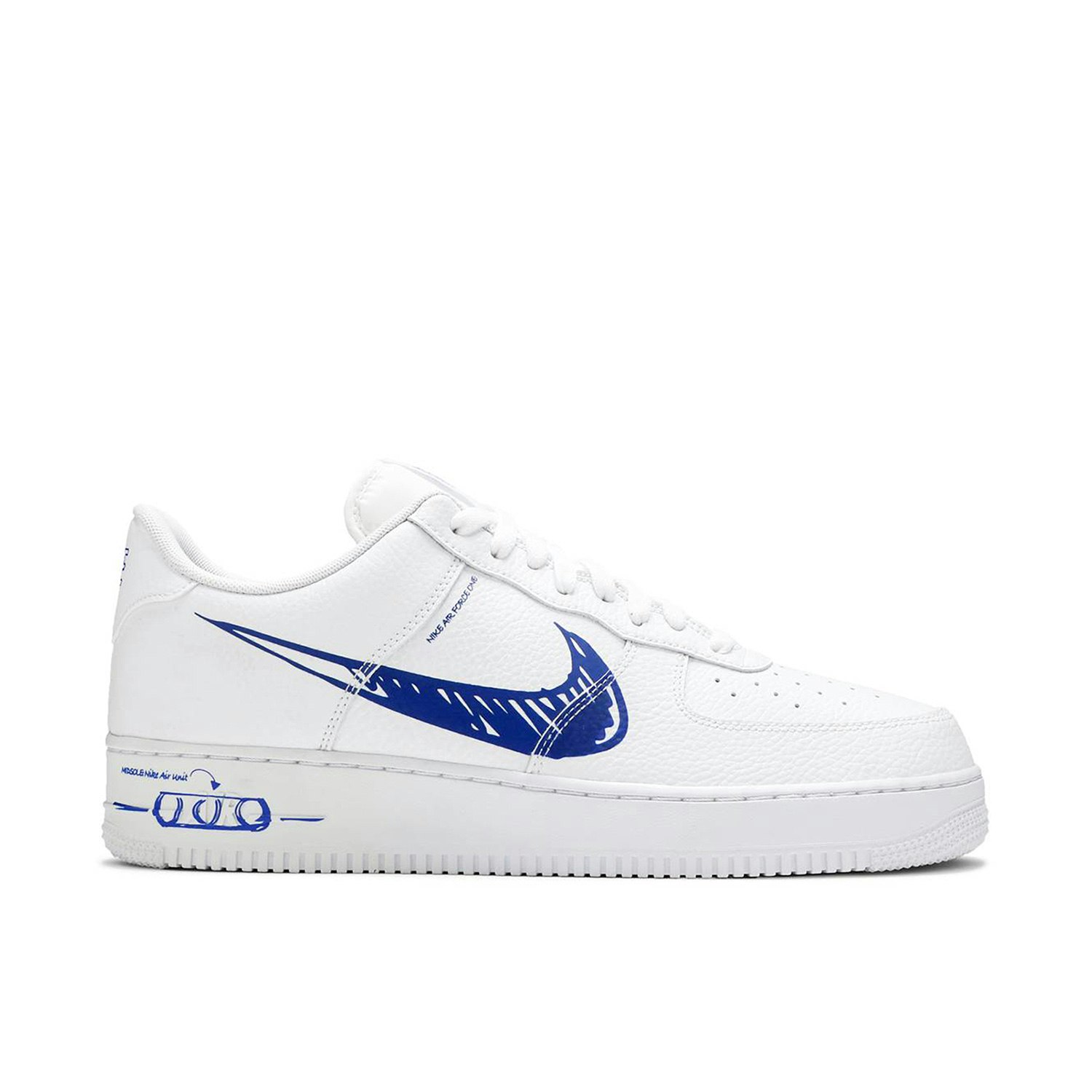 Nike Air Force 1 Low Sketch White Blue