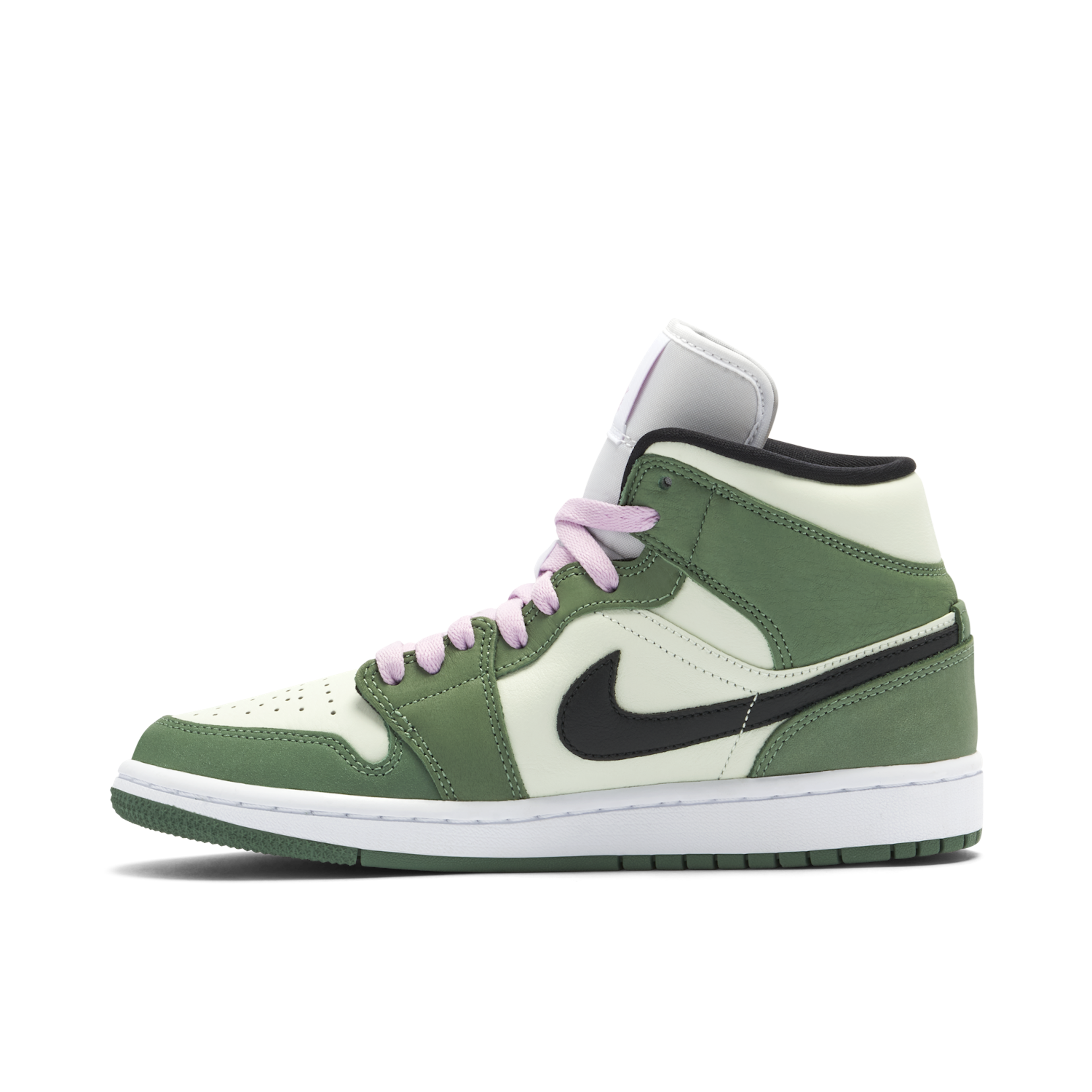 Jordan 1 green and pink hotsell