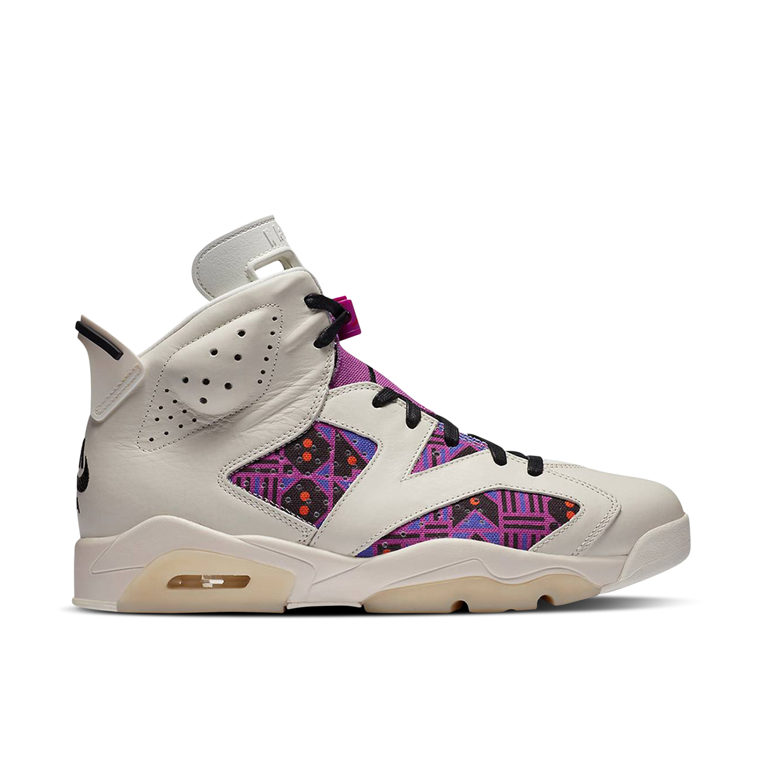 Purple and white jordan 6 best sale