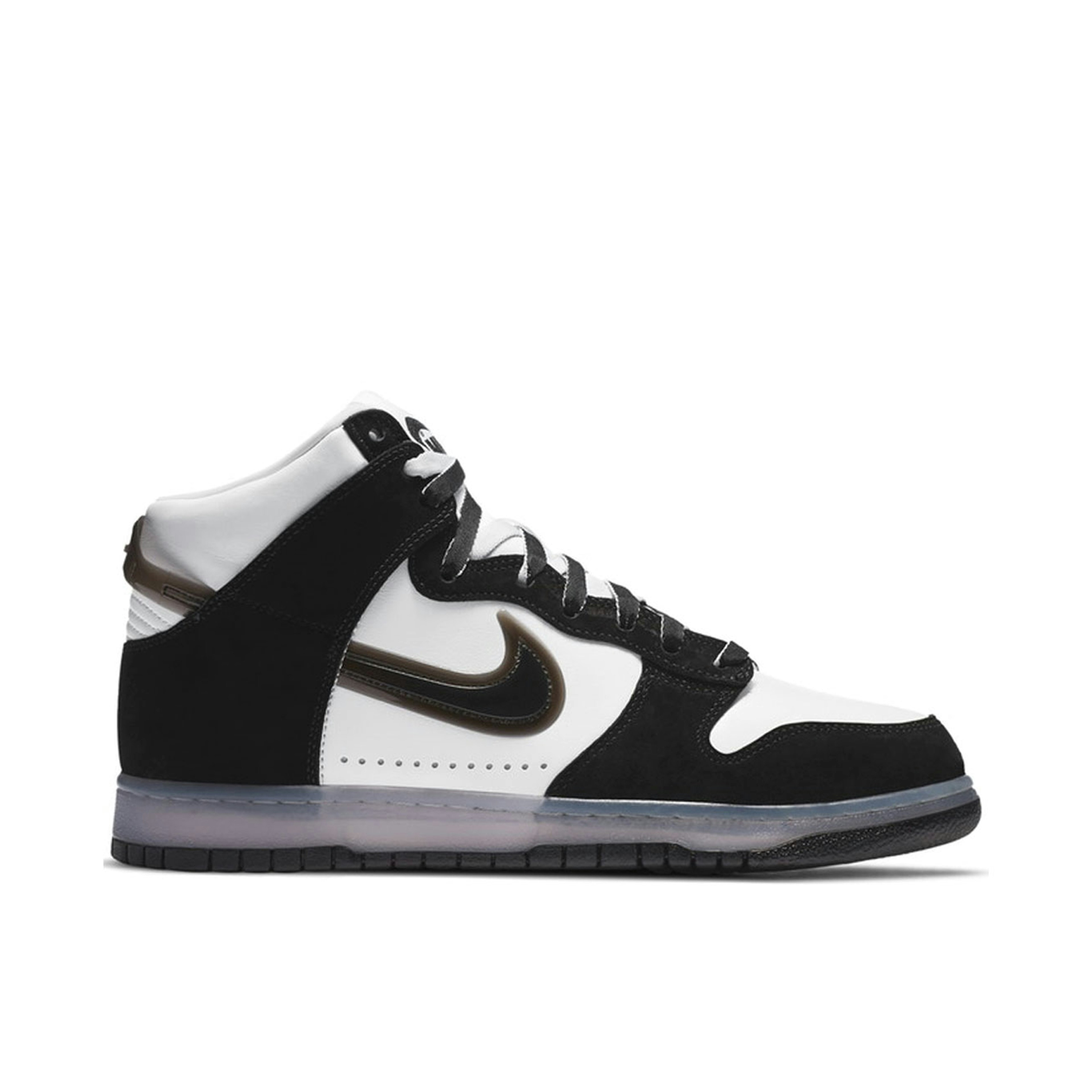 Slam Jam x Nike Dunk High White Black