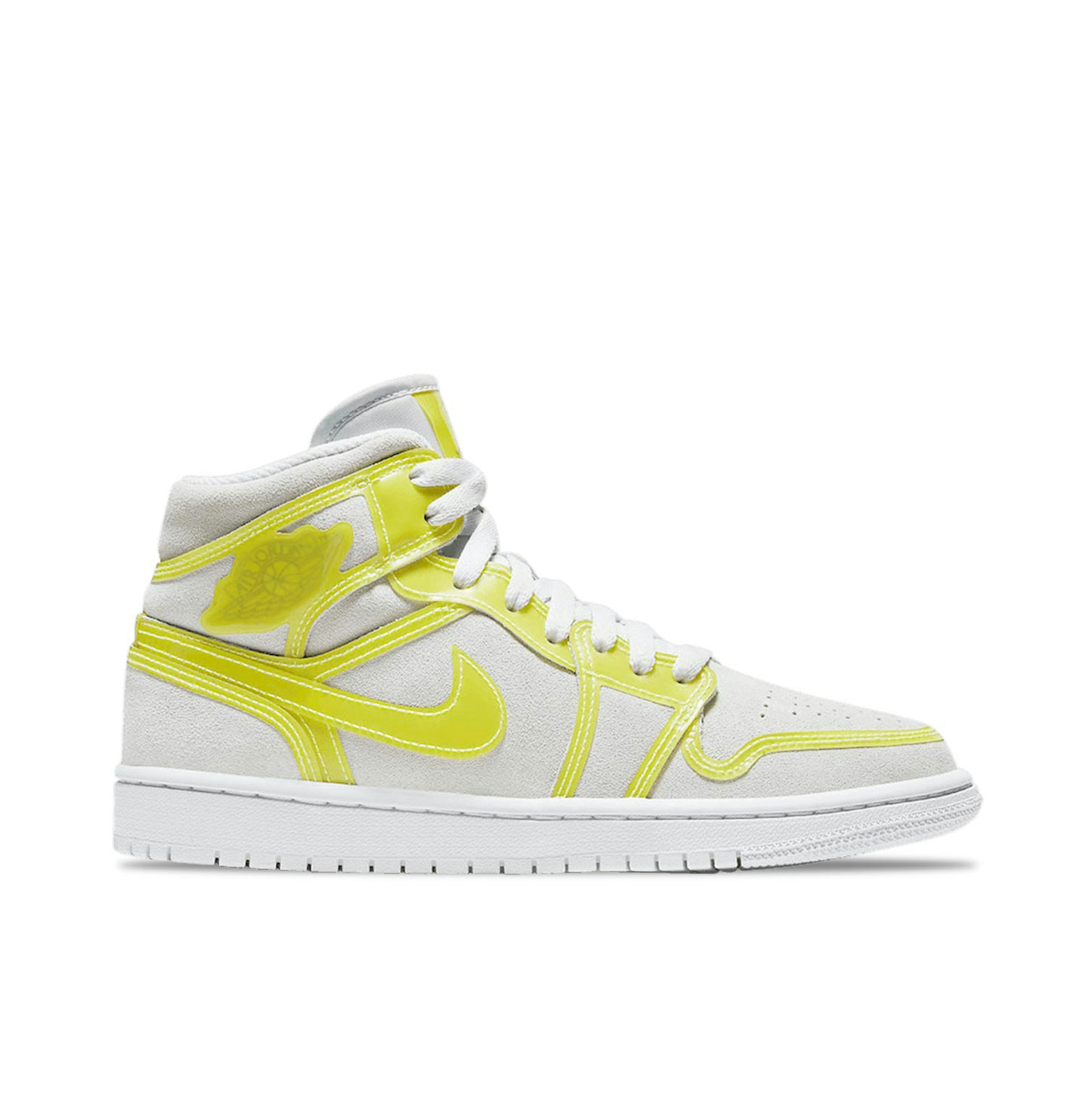 Air Jordan 1 Mid LX Off White Opti Yellow Womens