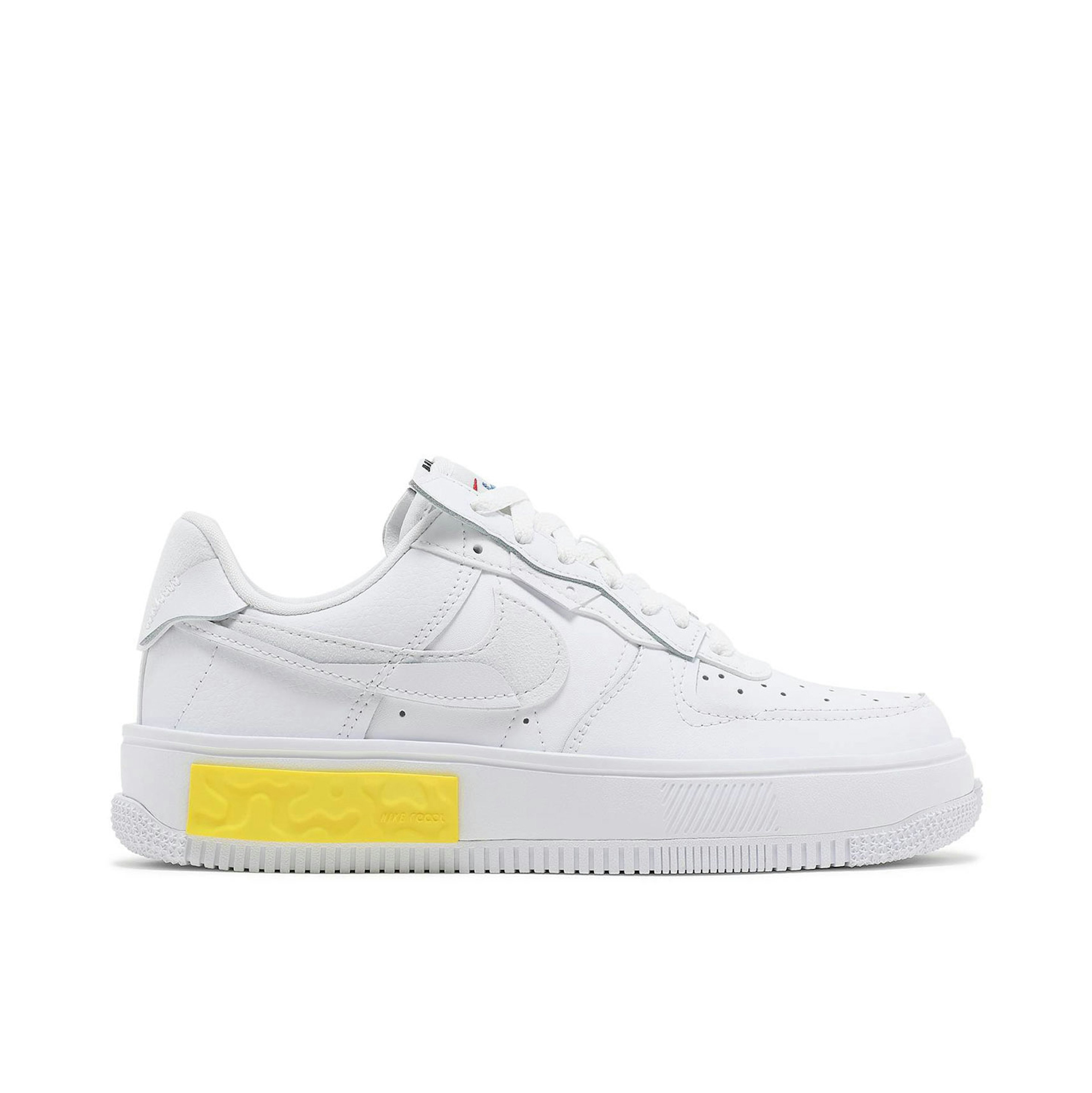 Nike Air Force 1 Fontanka White Opti Yellow für Damen