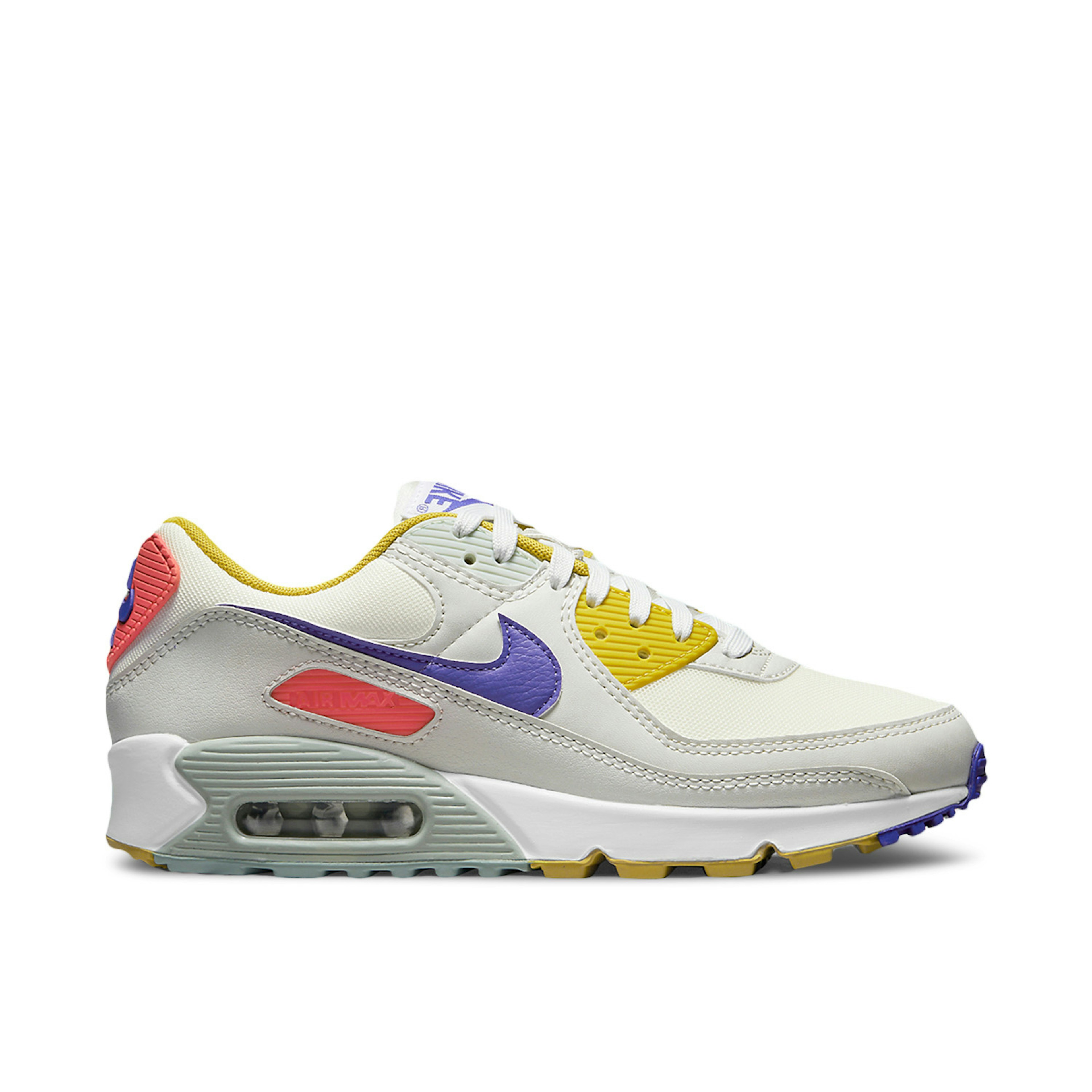 Nike Air Max 90 White Purple Pink Femme