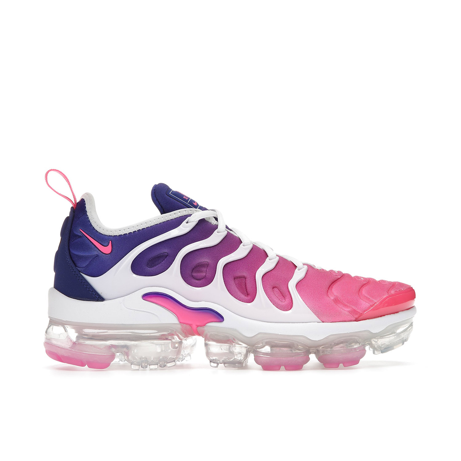 Pink vapormax plus women's best sale